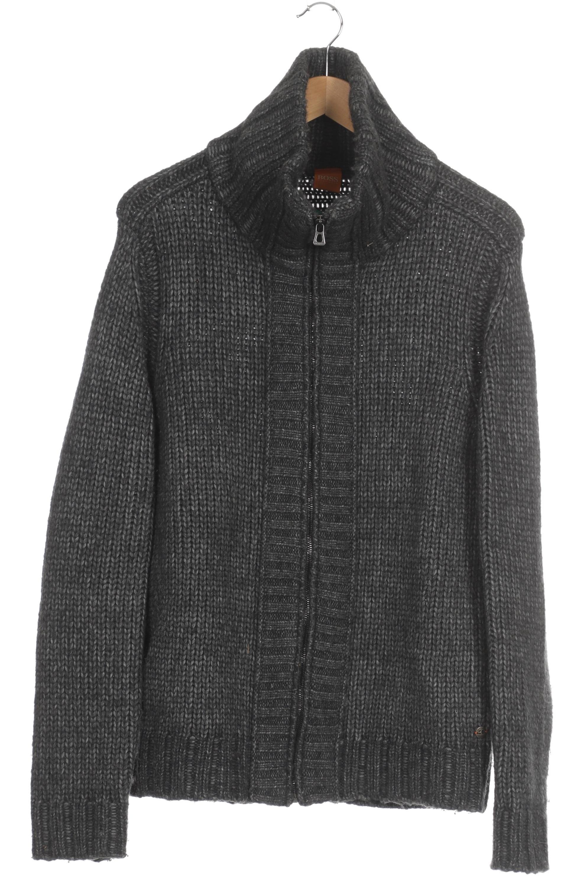 

Boss Orange Herren Strickjacke, grau, Gr.