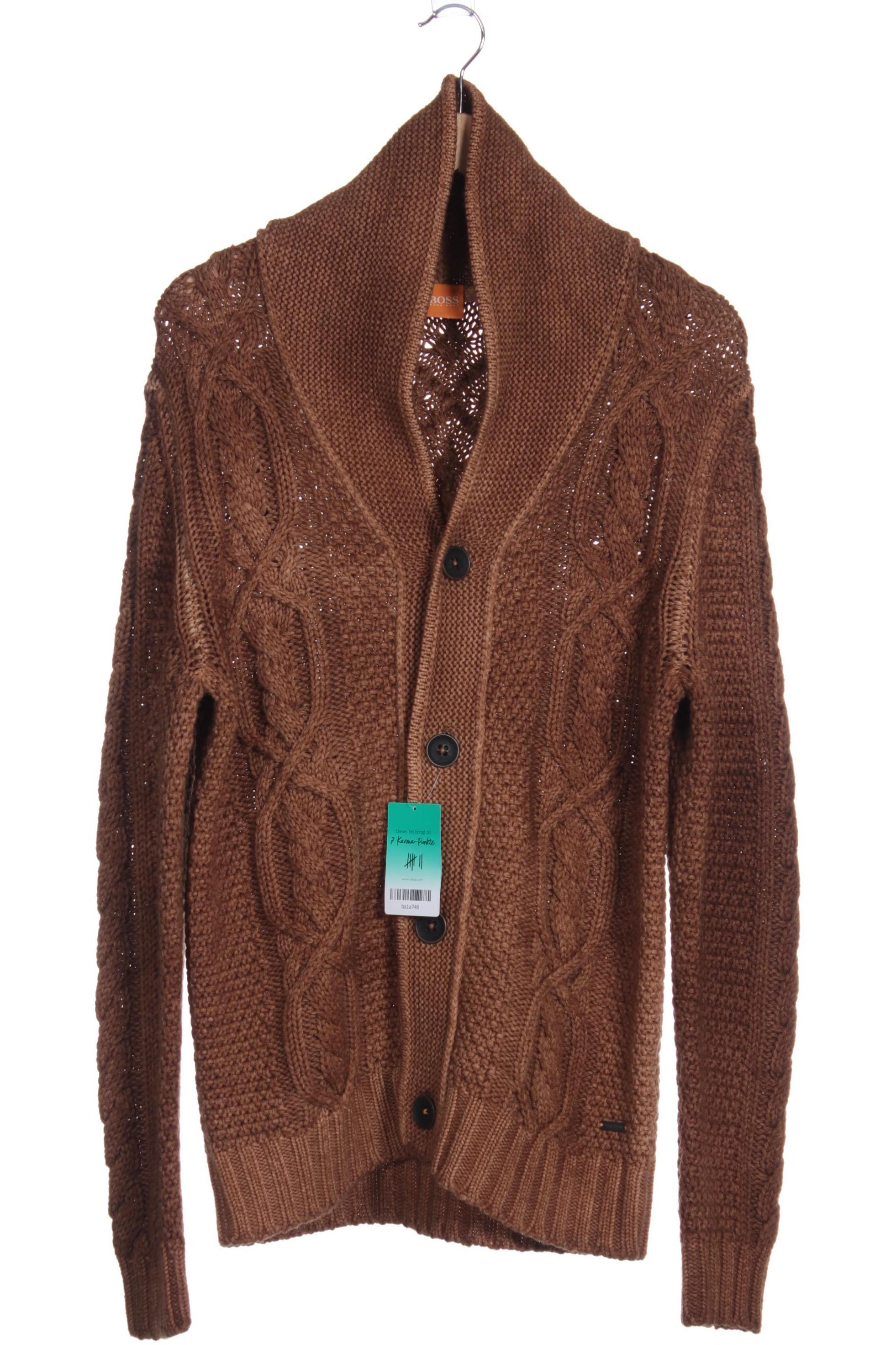 Thumbnail - Boss Orange Herren Strickjacke, braun, Gr.