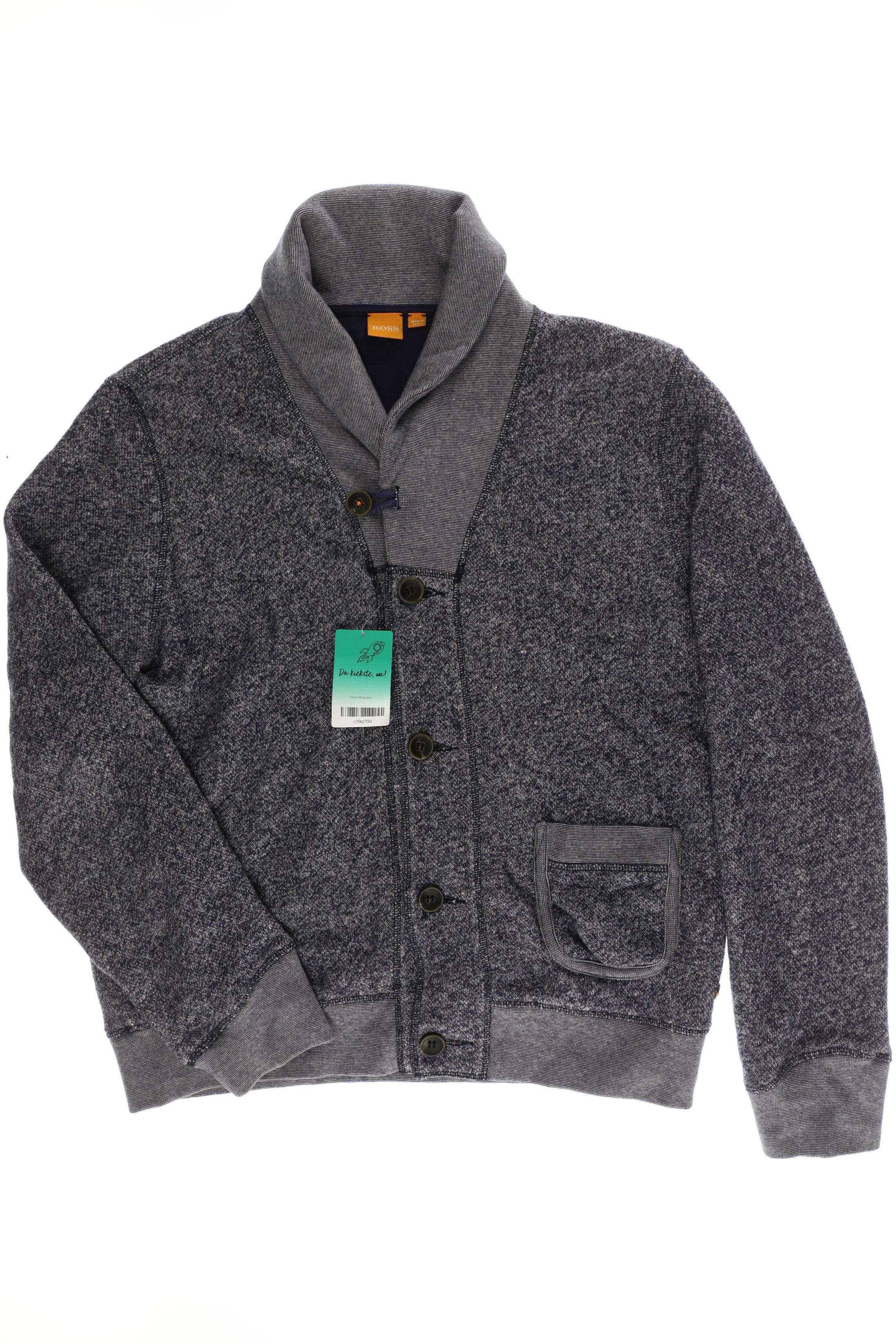 

Boss Orange Herren Strickjacke, blau, Gr.