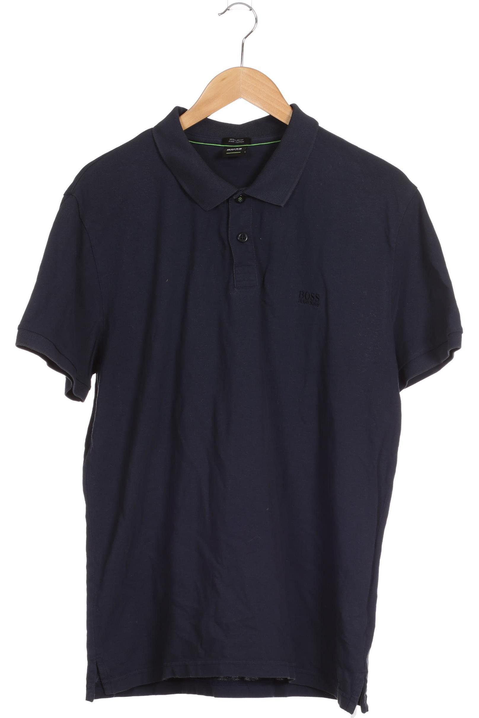 

Boss Green Herren Poloshirt, blau, Gr.