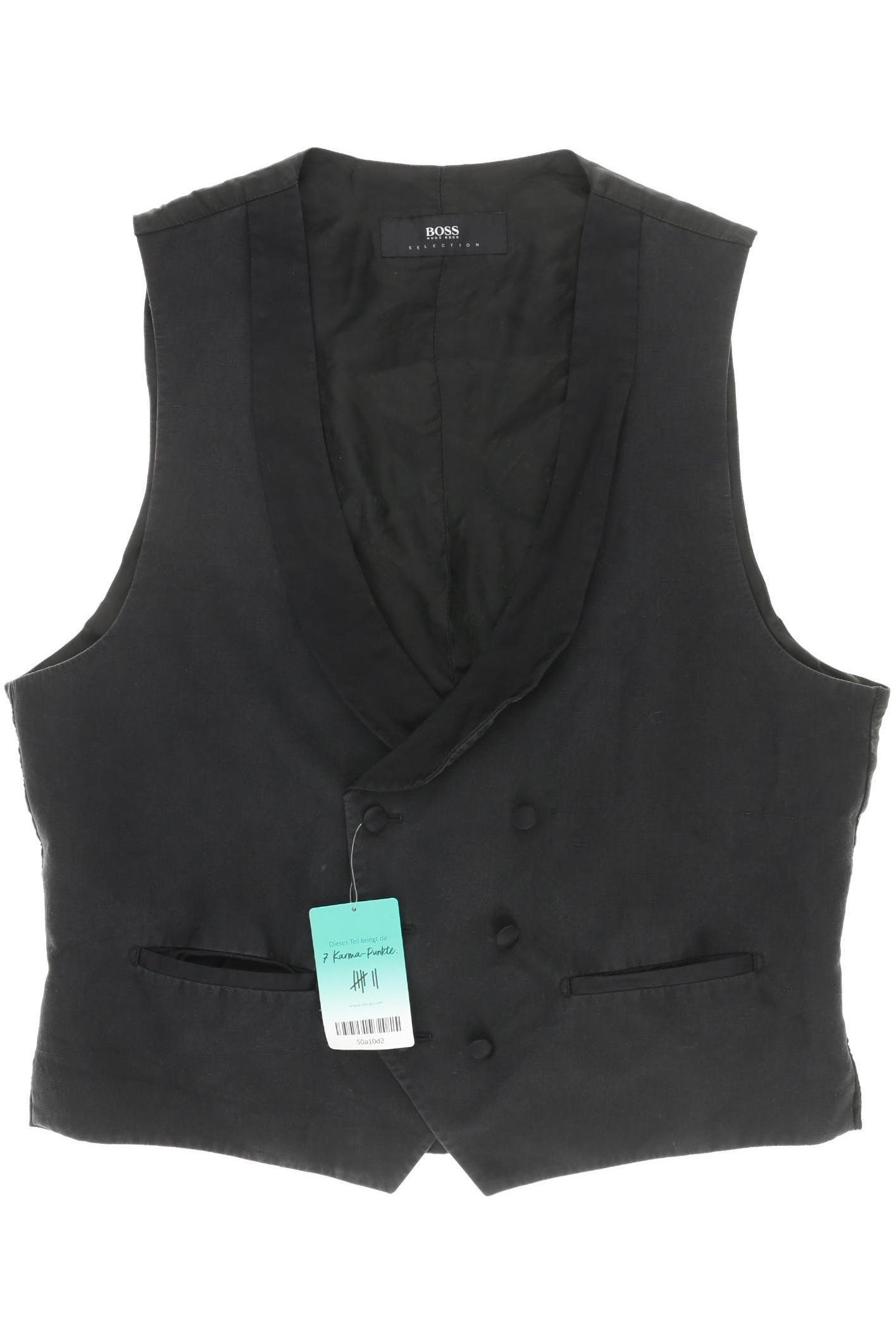 

Boss by Hugo Boss Herren Weste, schwarz, Gr. 48