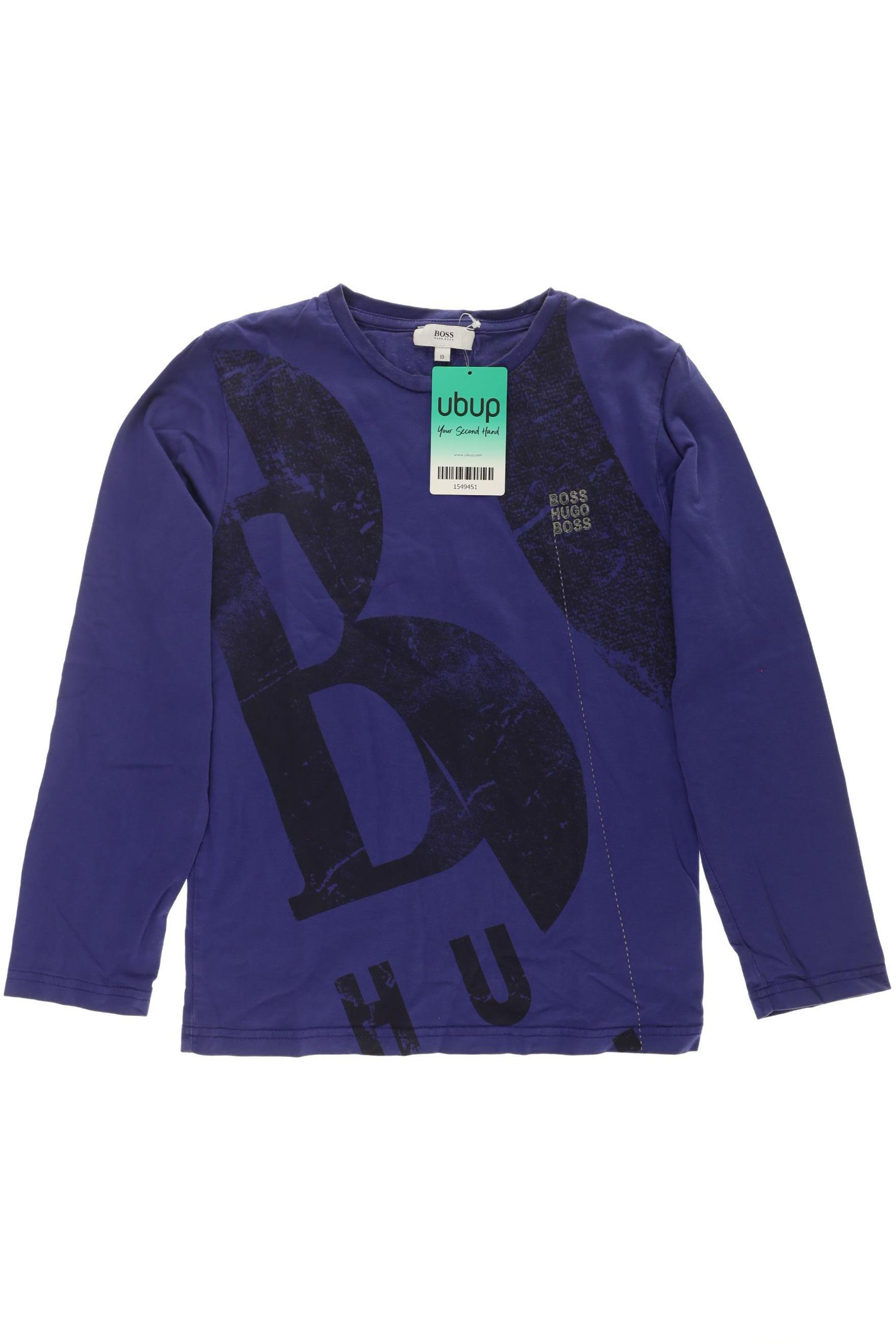

Boss by Hugo Boss Jungen Langarmshirt, blau, Gr. 140