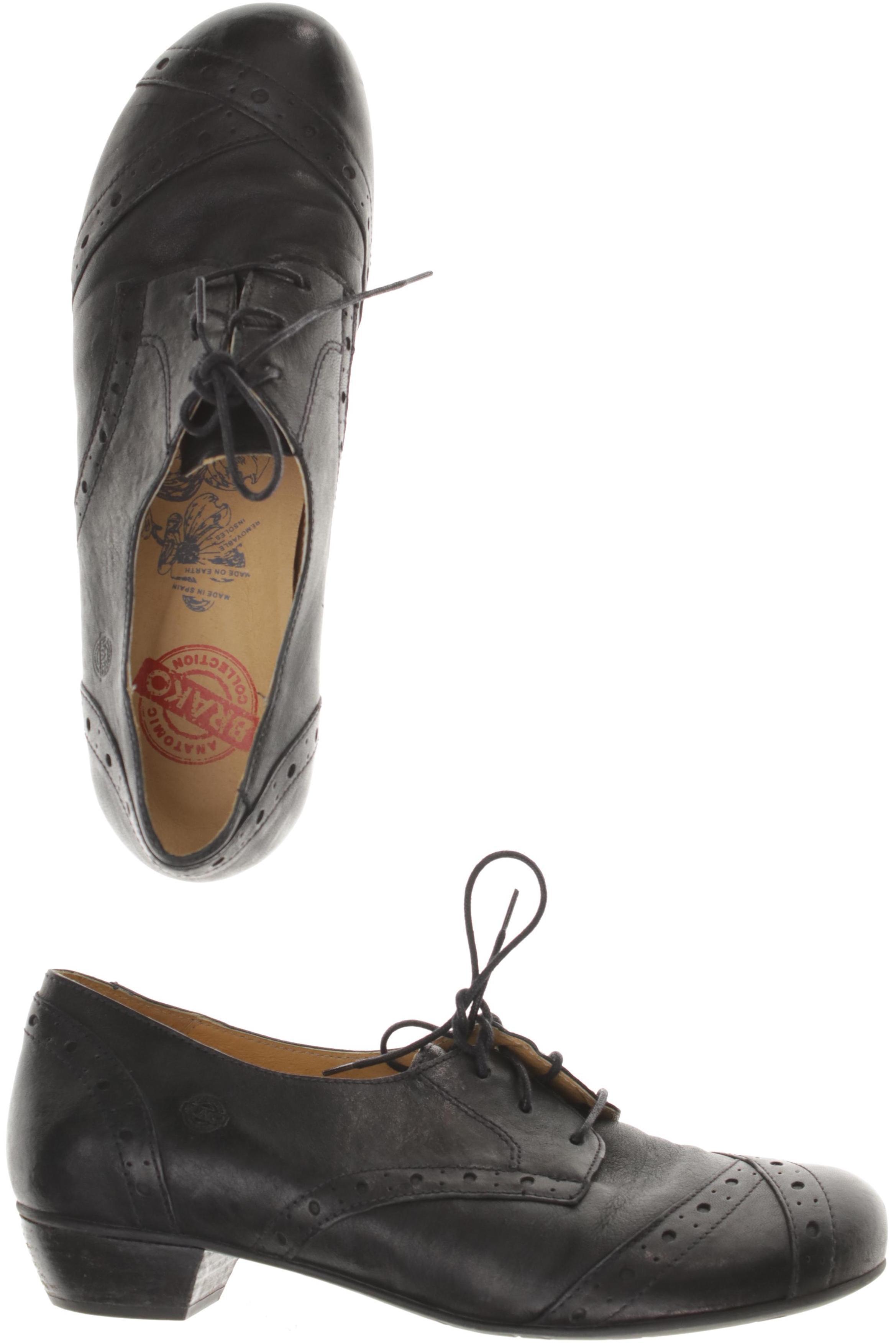 

Brako Damen Halbschuh, schwarz, Gr. 42