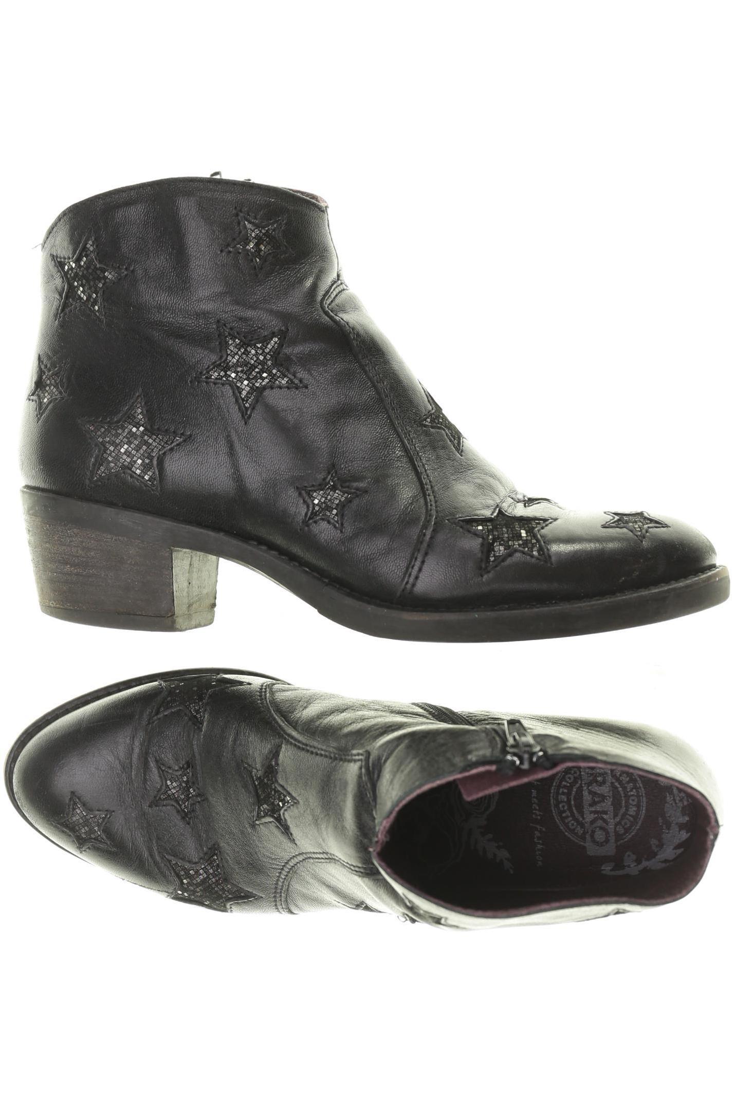 

Brako Damen Stiefelette, schwarz, Gr. 39