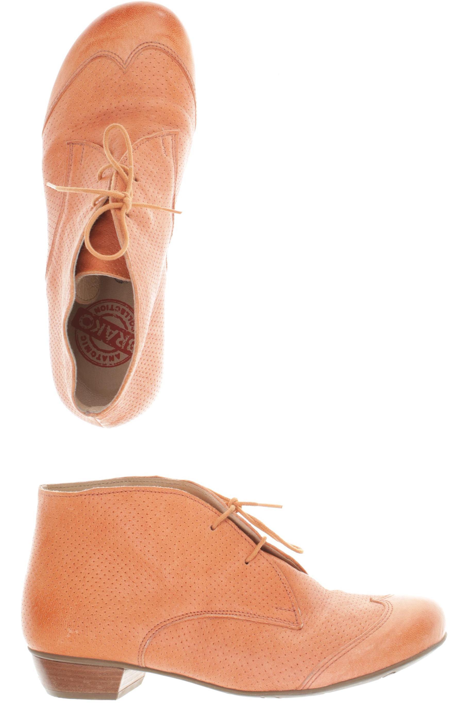

Brako Damen Stiefelette, orange, Gr. 36