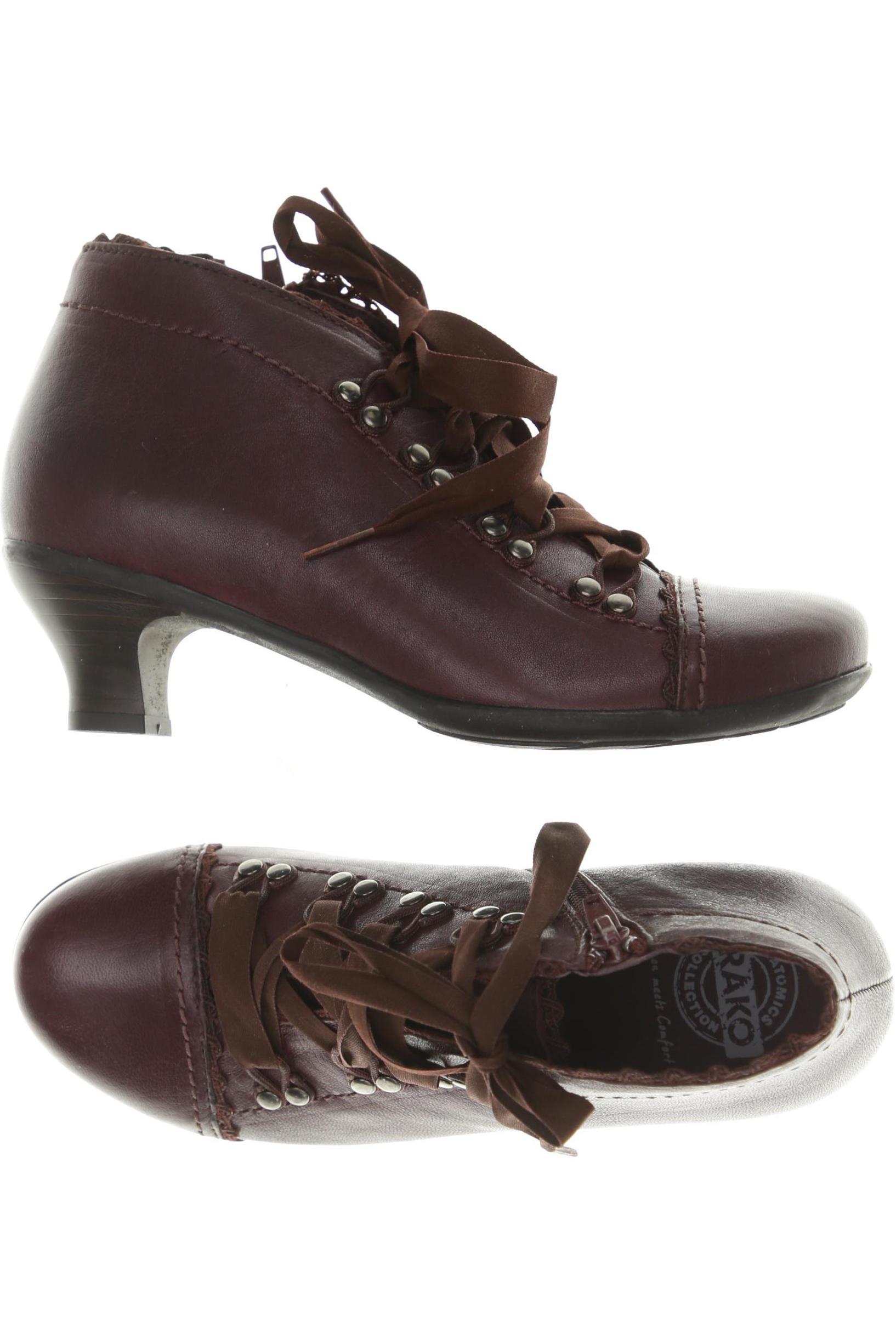 

Brako Damen Stiefelette, rot, Gr. 37