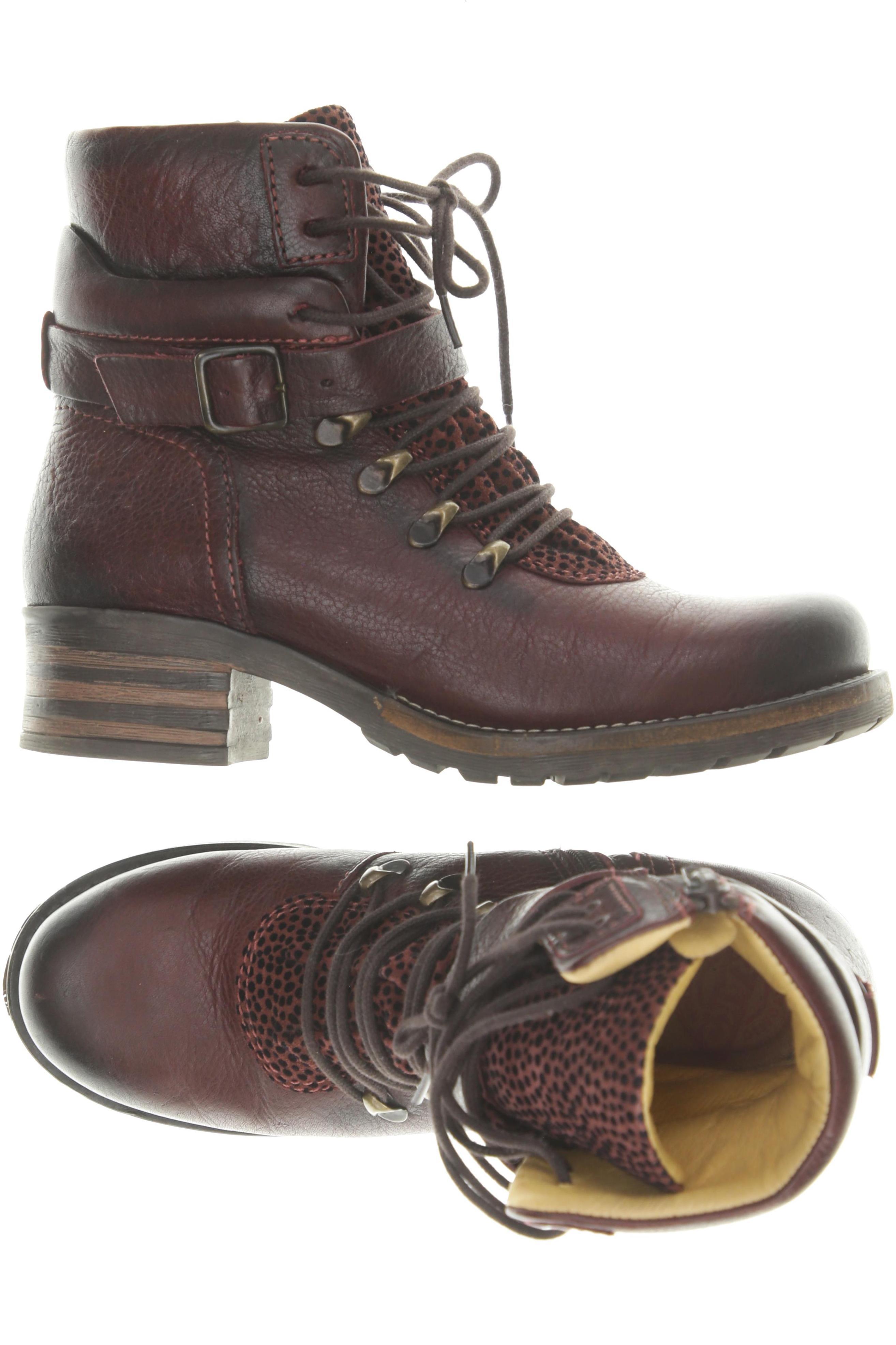 

Brako Damen Stiefelette, rot, Gr. 39