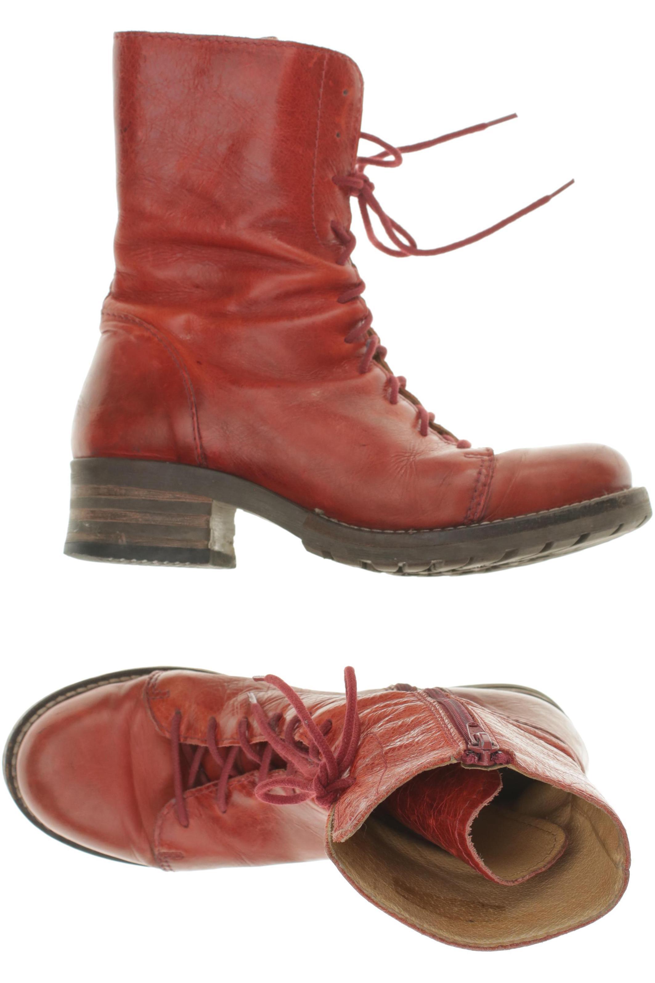 

Brako Damen Stiefelette, rot, Gr. 39