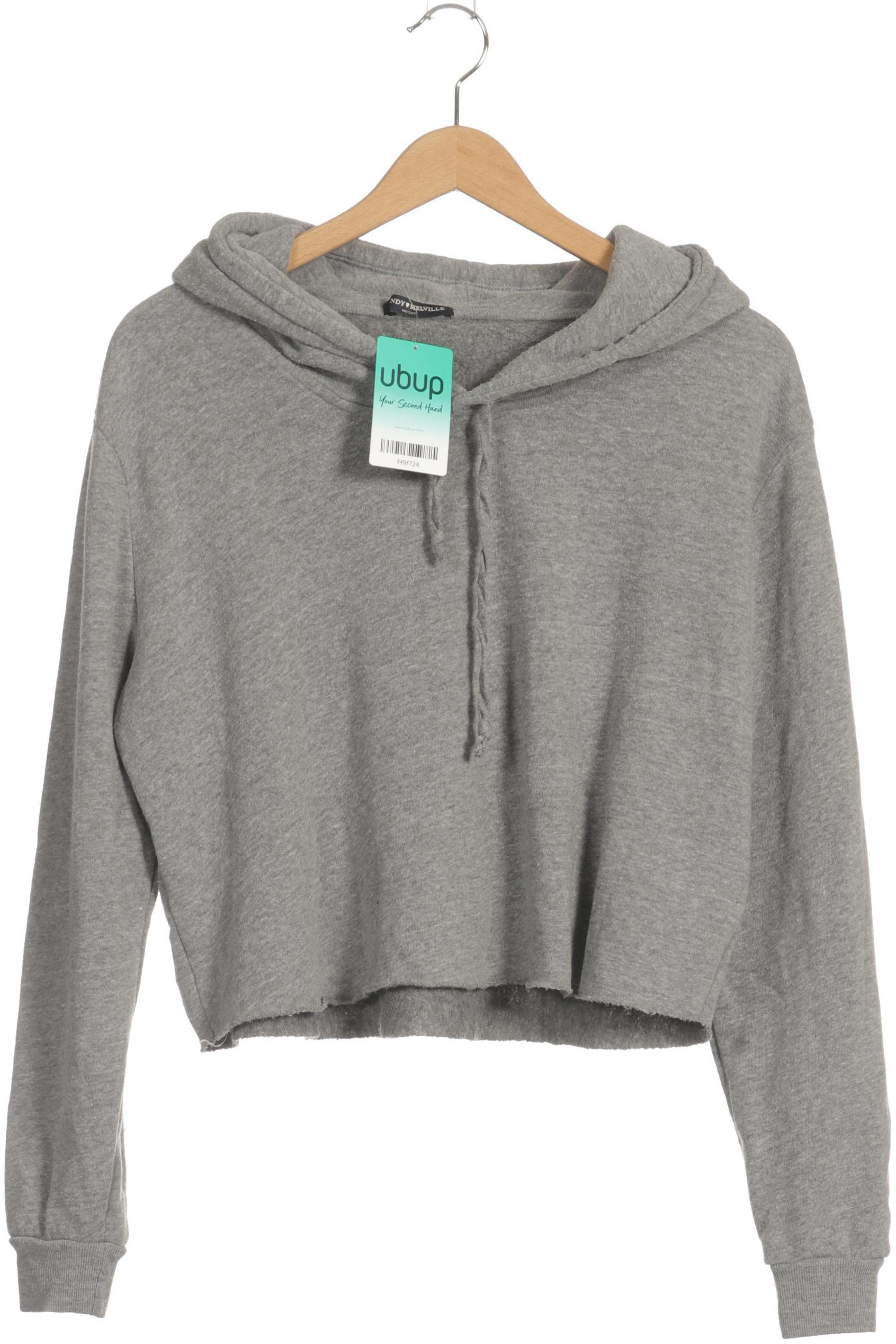 

Brandy Melville Damen Kapuzenpullover, grau, Gr.
