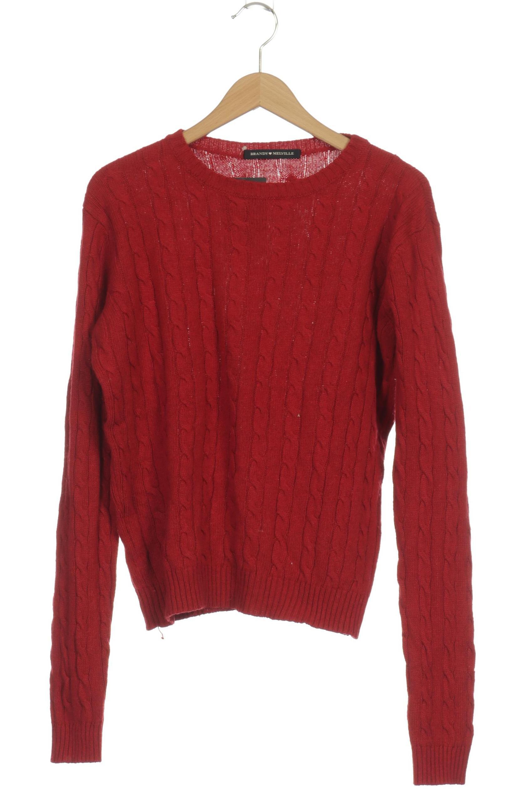 

Brandy Melville Damen Pullover, rot, Gr.