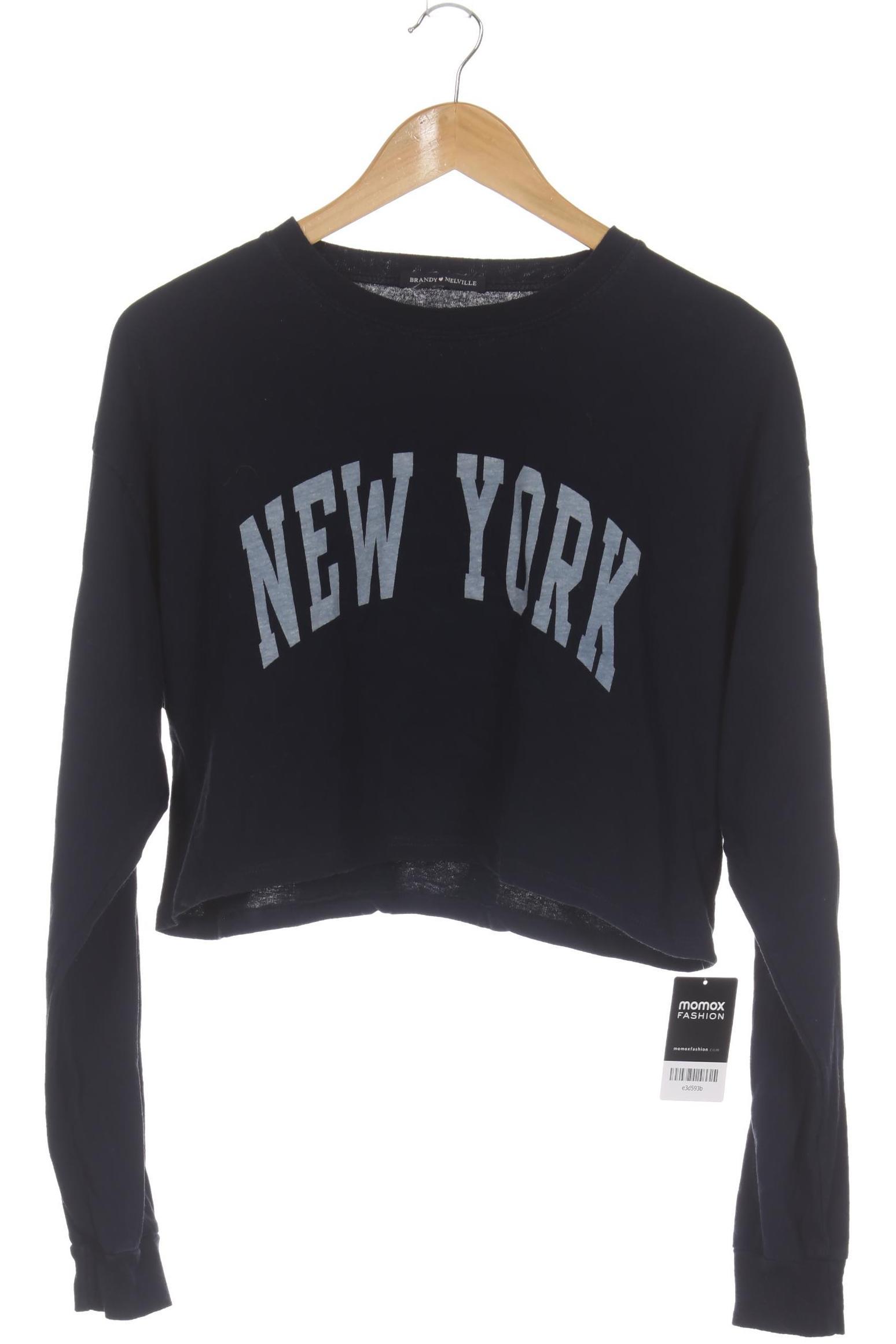 

Brandy Melville Damen Langarmshirt, blau, Gr.