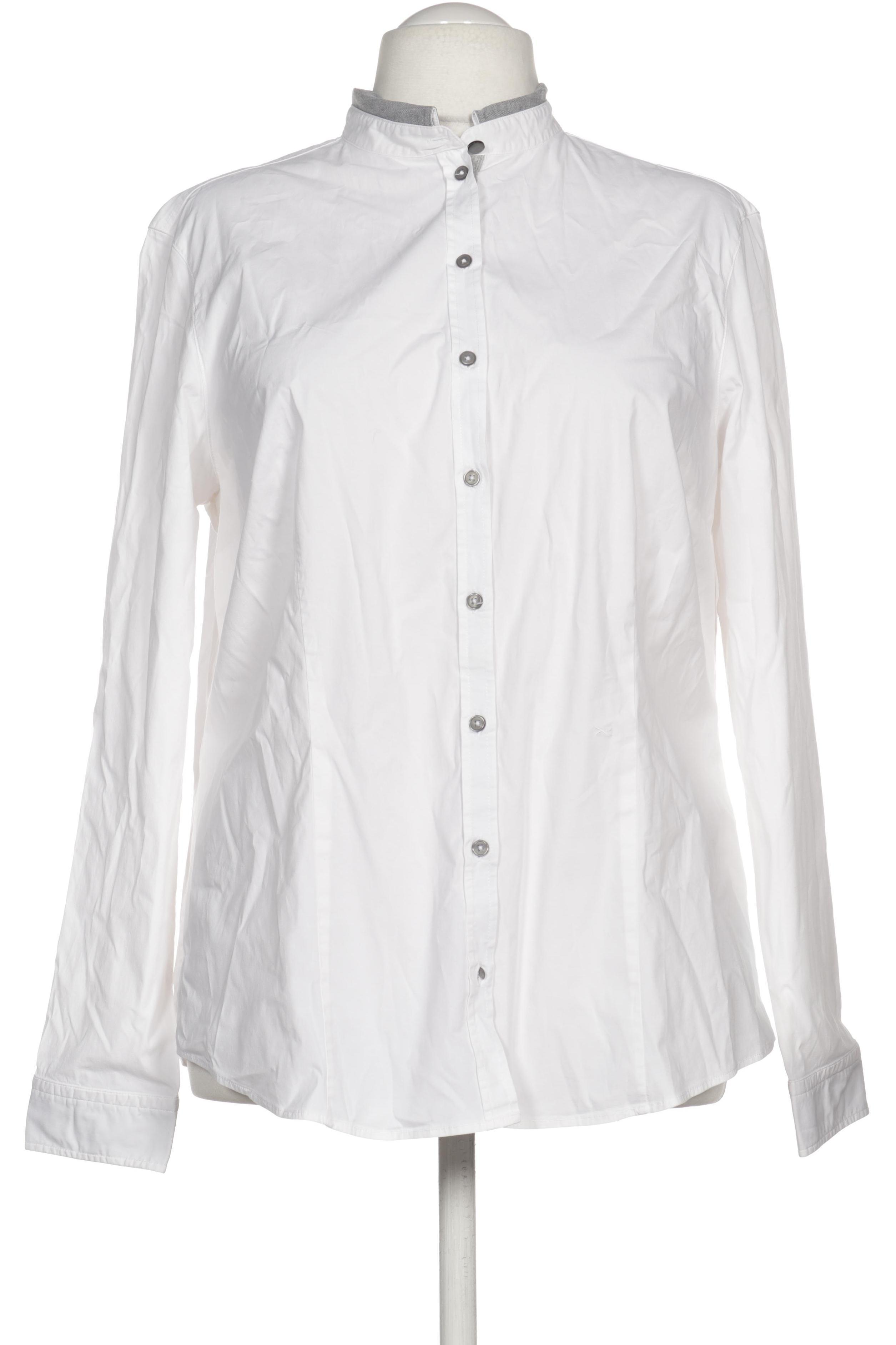 

Brax Damen Bluse, weiß, Gr. 46