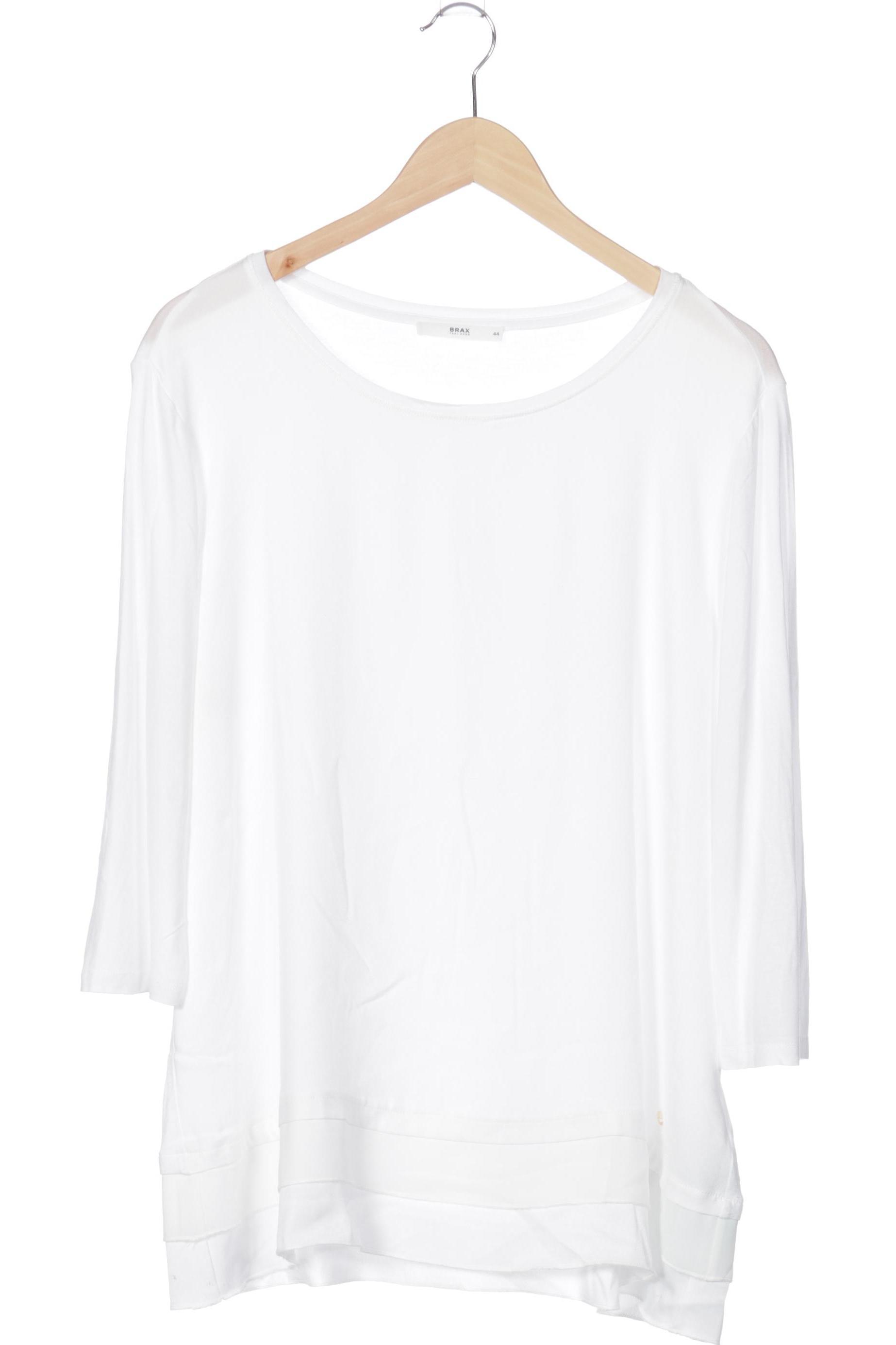 

Brax Damen Bluse, weiß, Gr. 44