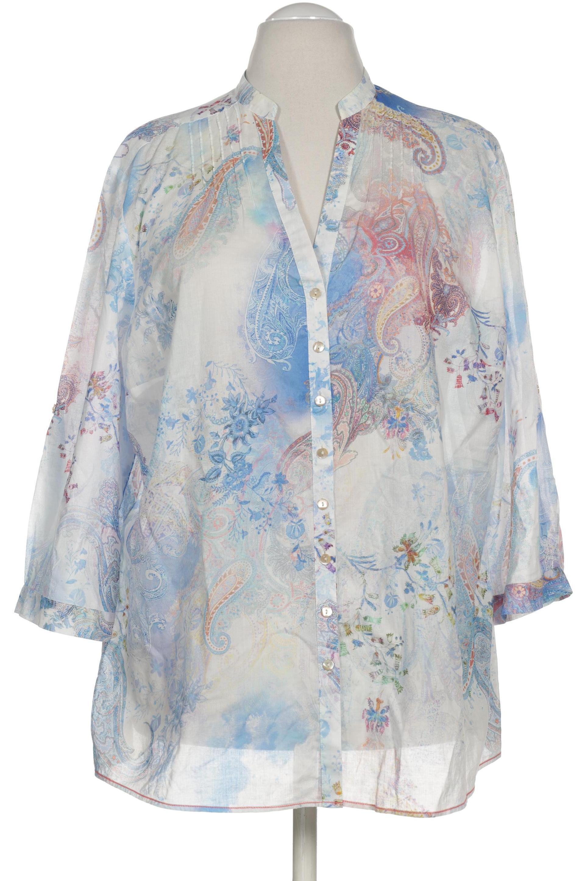 

Brax Damen Bluse, blau, Gr. 46