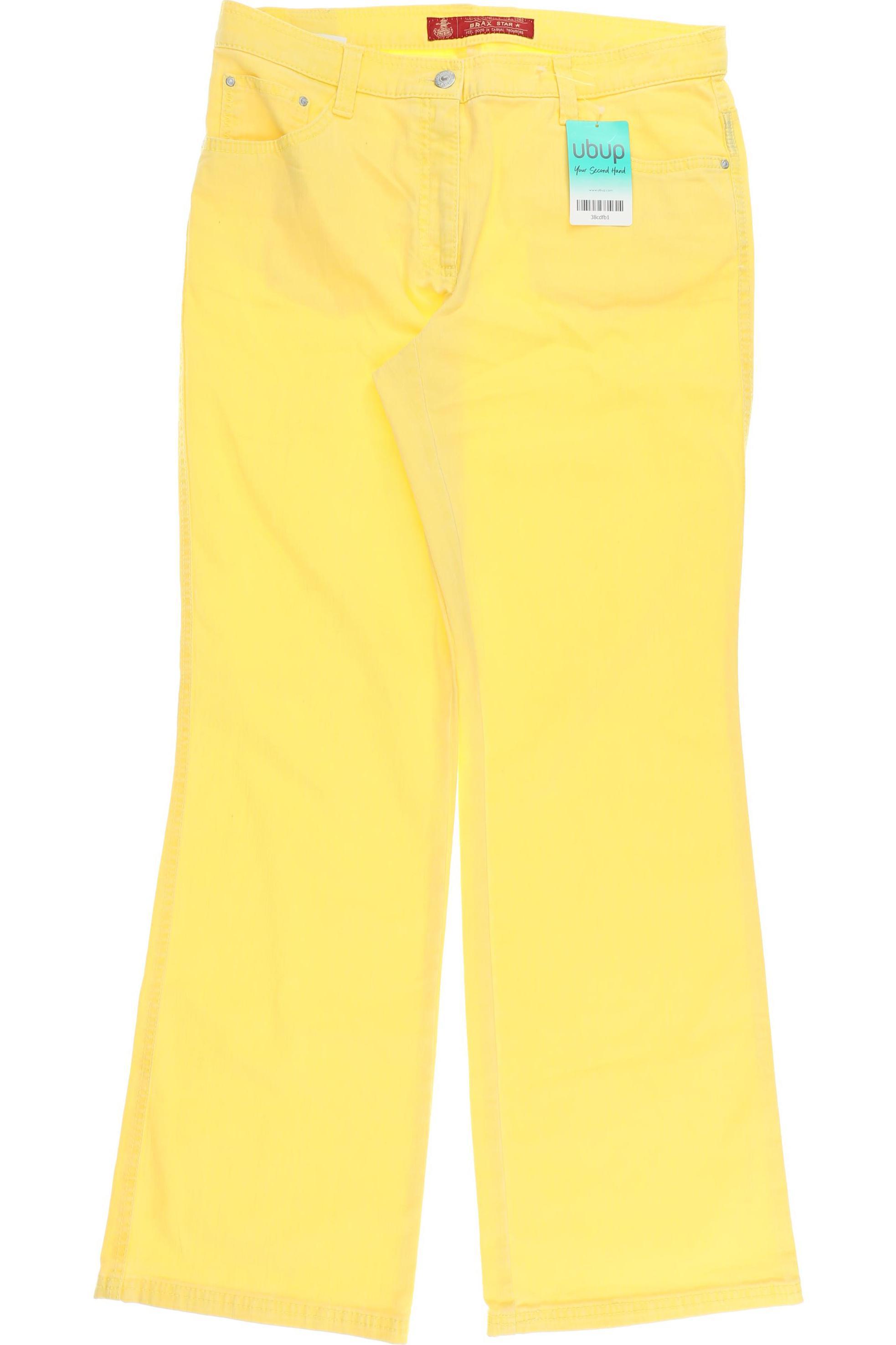 

Brax Damen Jeans, gelb, Gr. 40