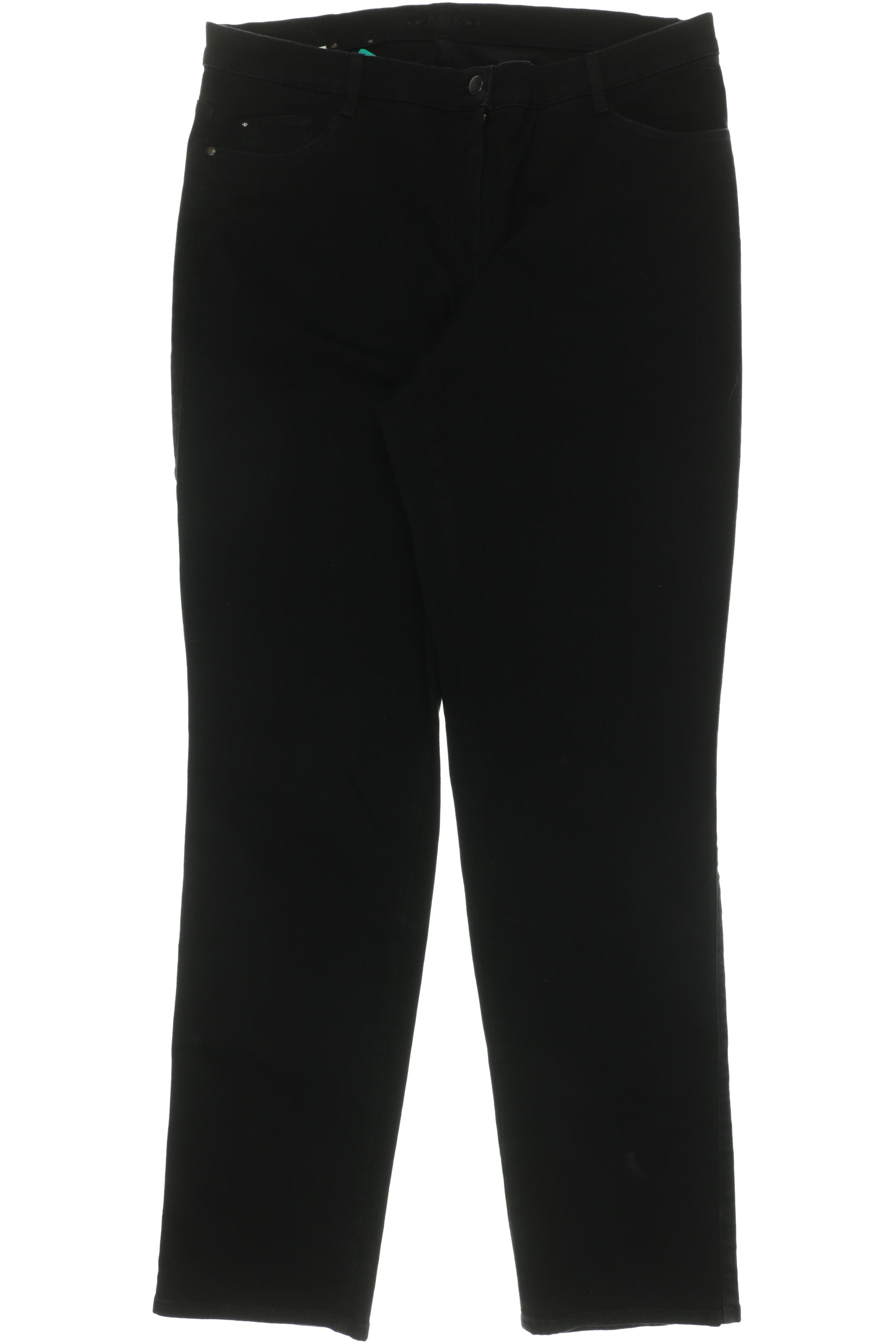 

Brax Damen Jeans, schwarz, Gr. 46