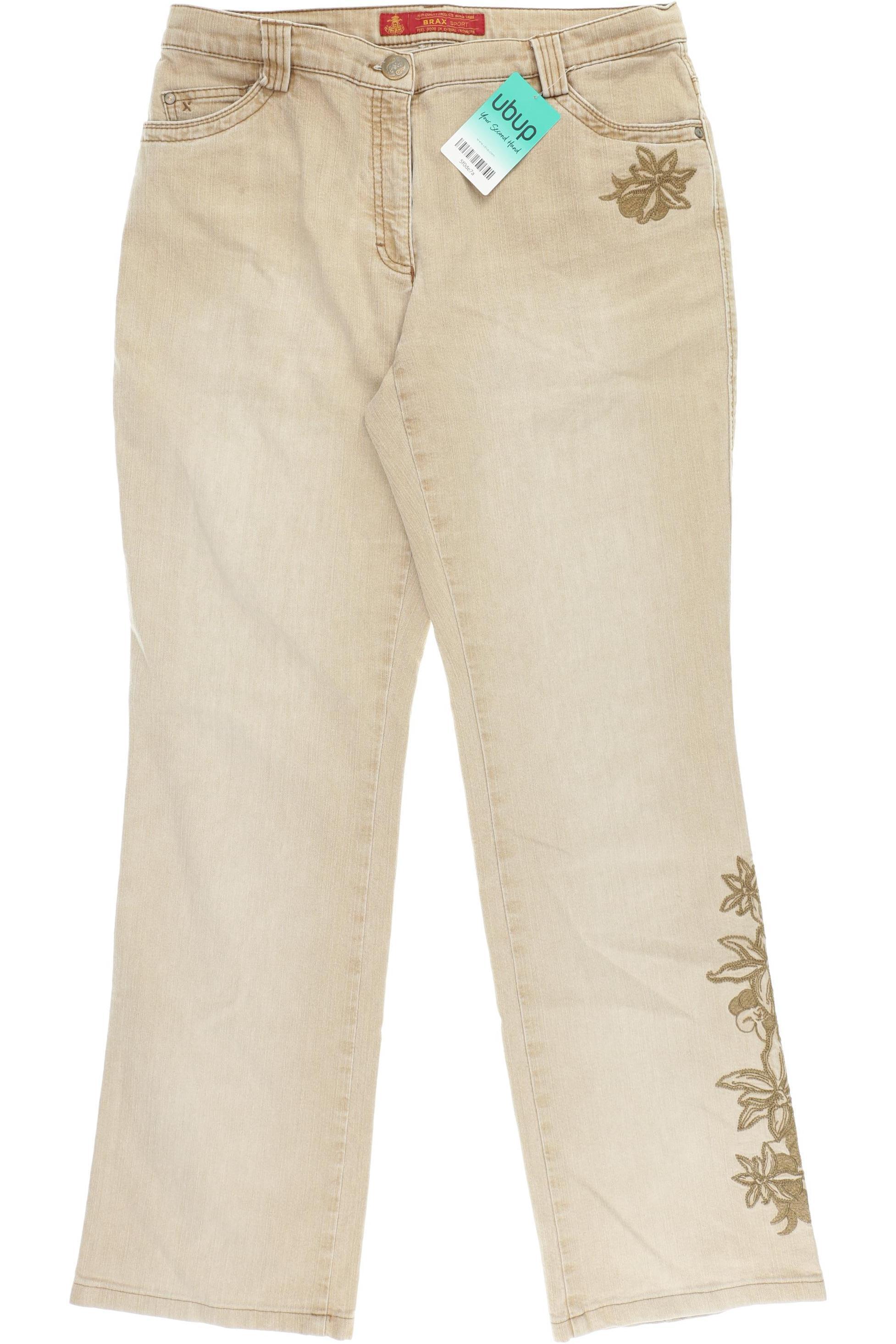 

Brax Damen Jeans, beige, Gr. 42