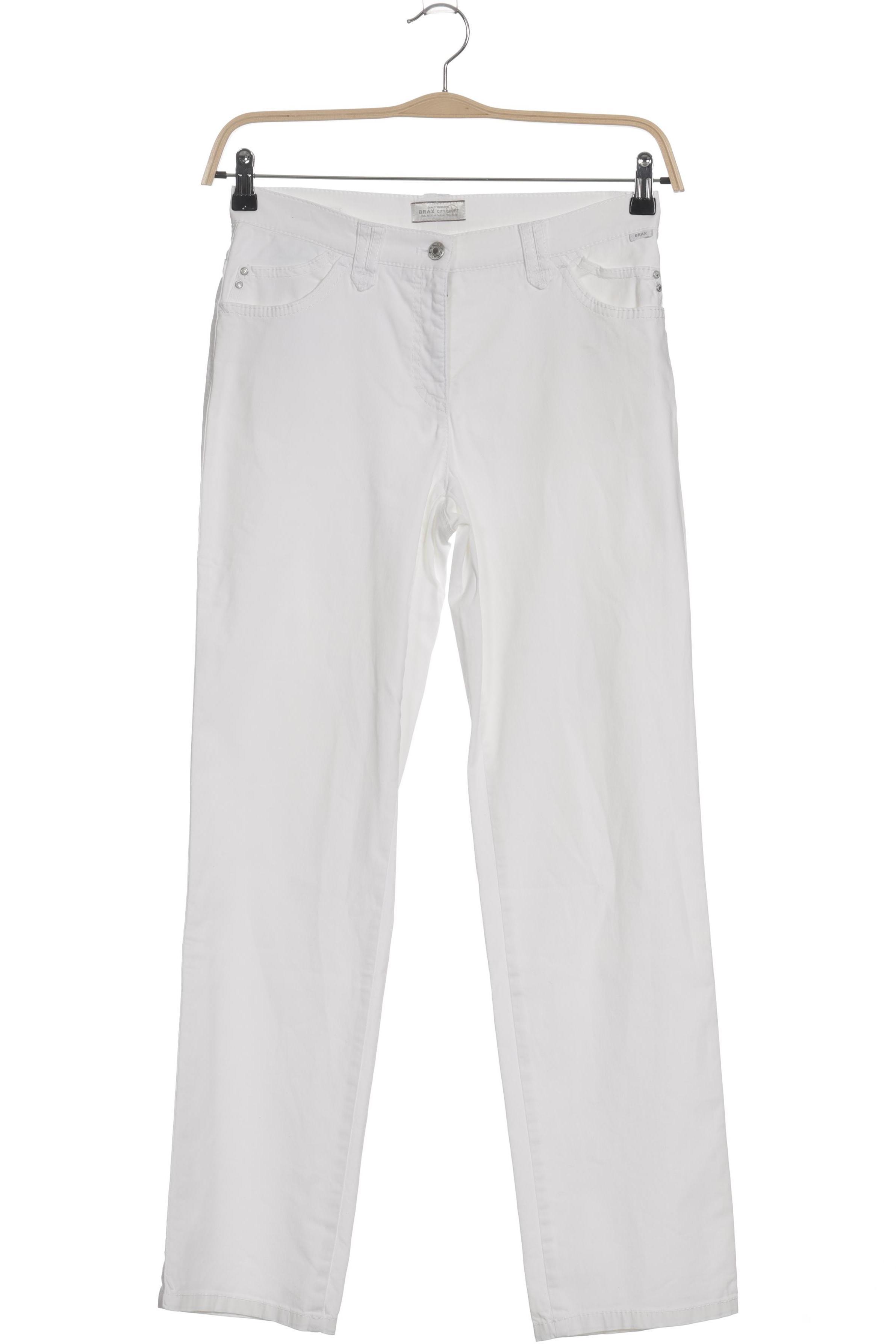 

Brax Damen Jeans, weiß, Gr. 36