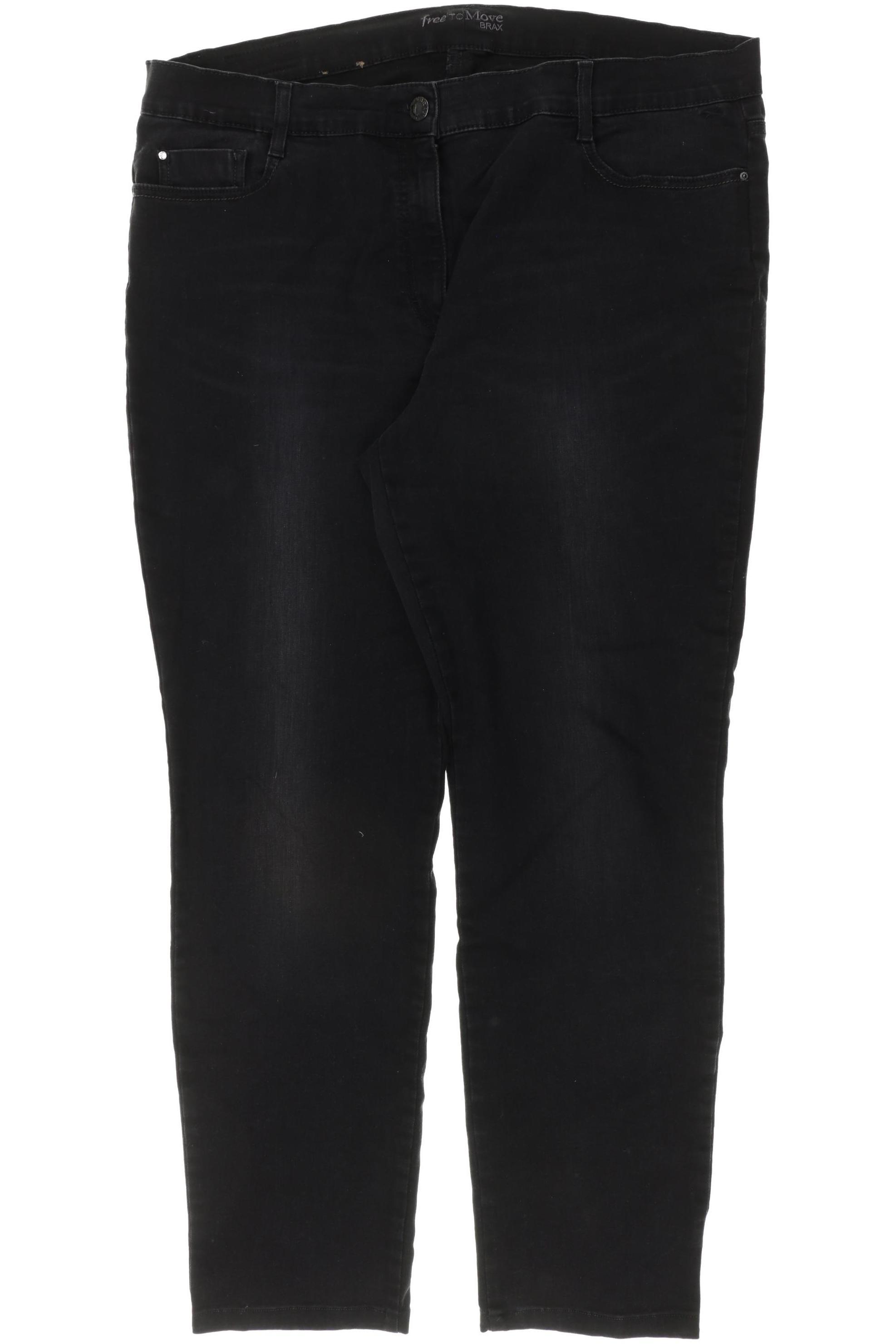 

Brax Damen Jeans, schwarz, Gr. 48