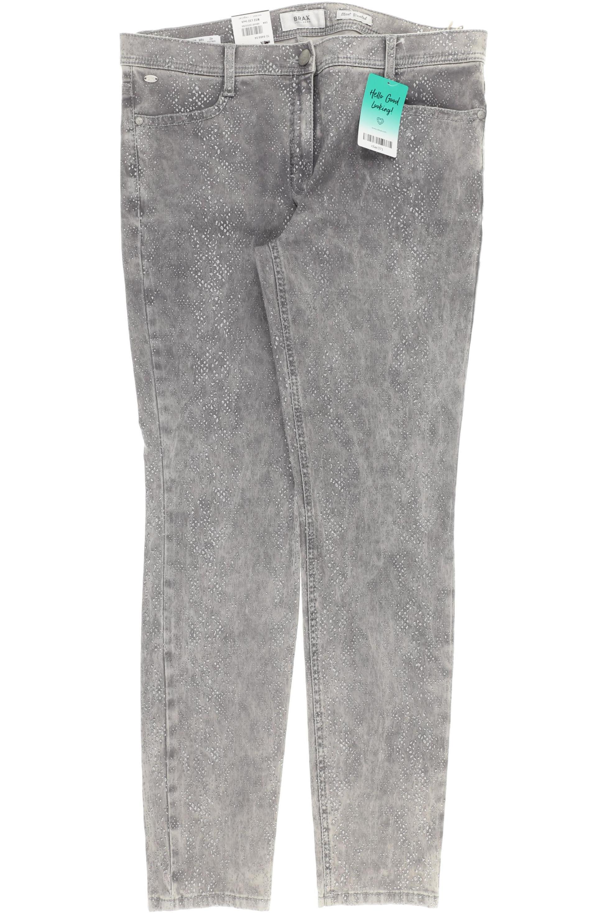 

Brax Damen Jeans, silber, Gr. 42