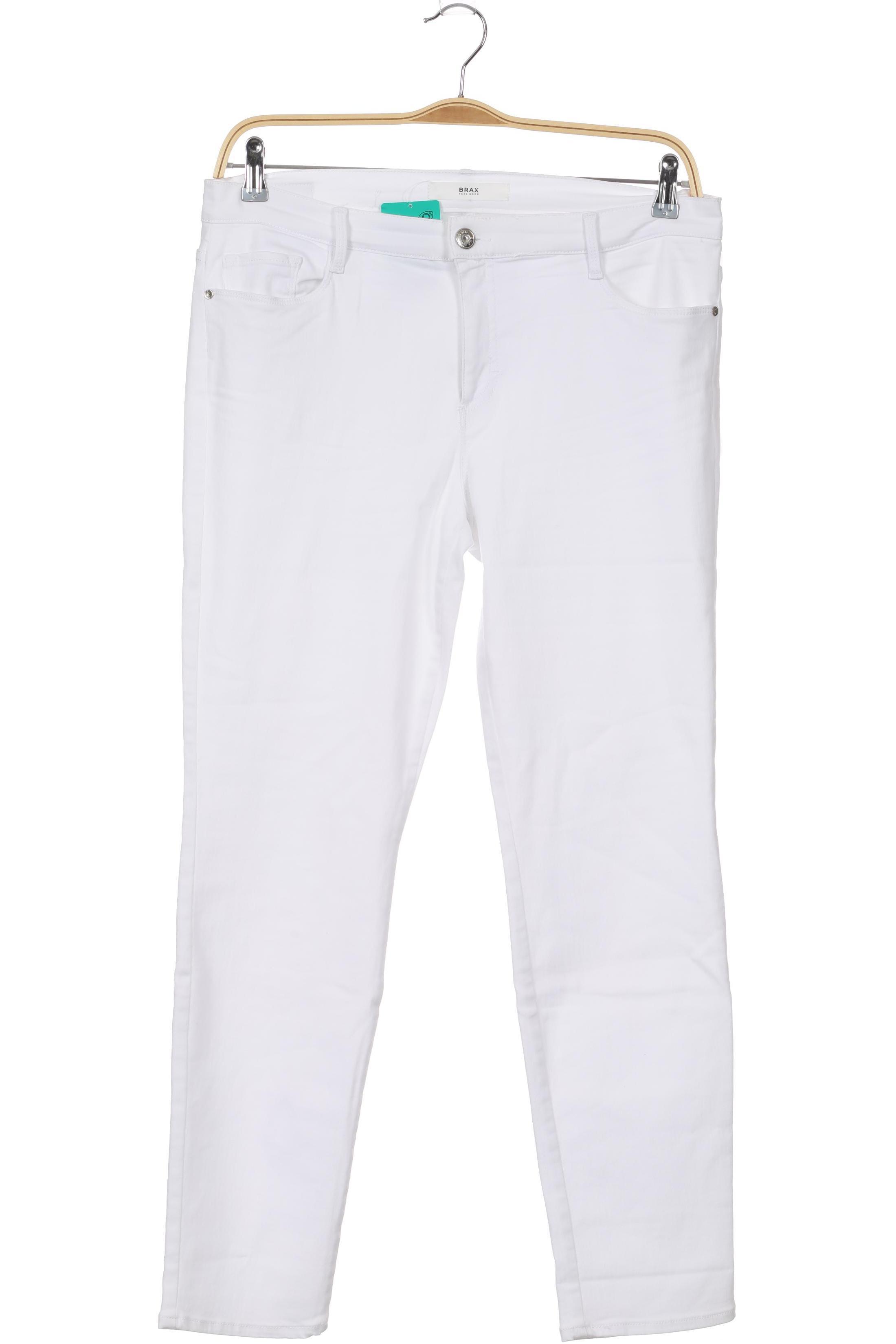 

Brax Damen Jeans, weiß, Gr. 42