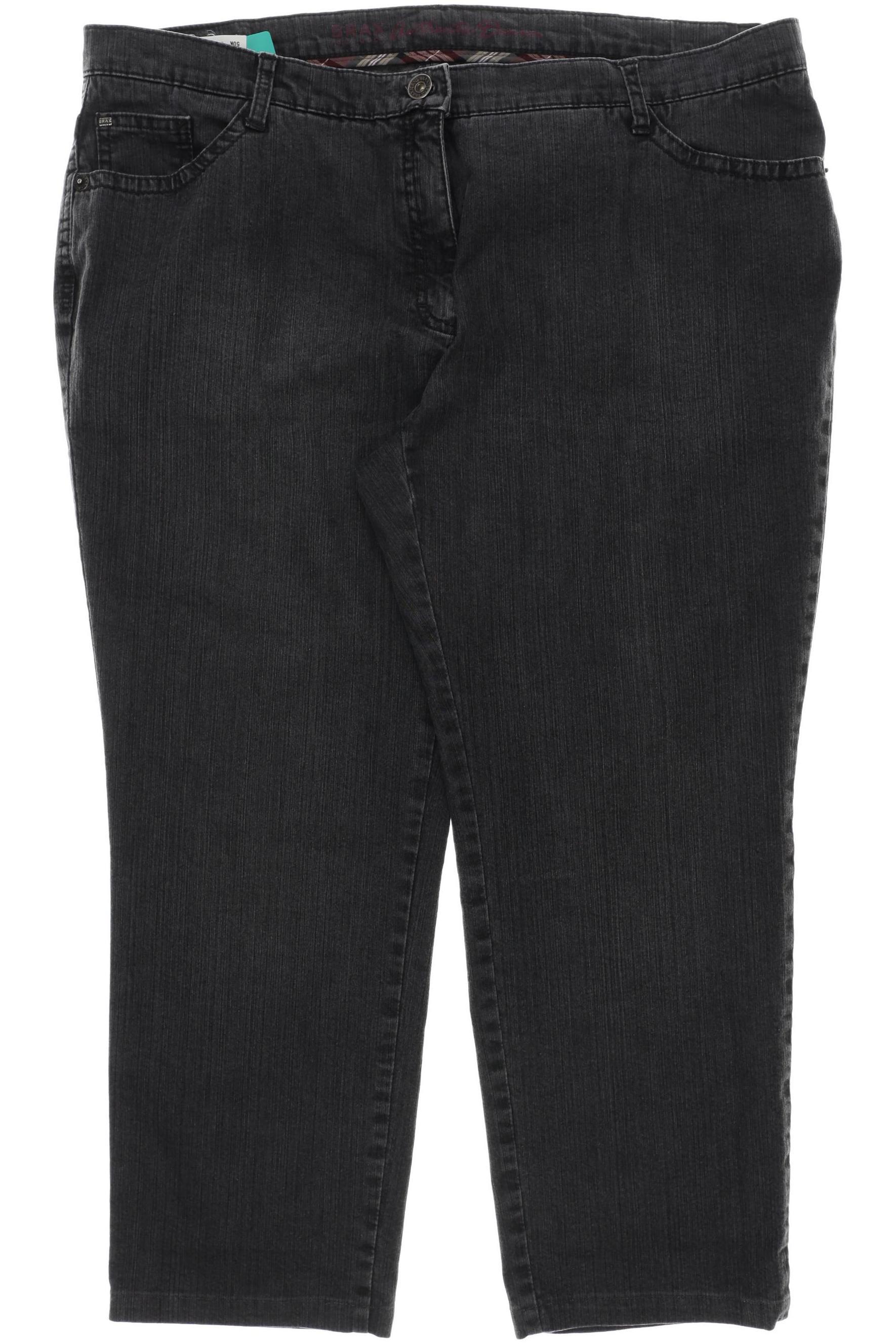 

Brax Damen Jeans, schwarz, Gr. 50