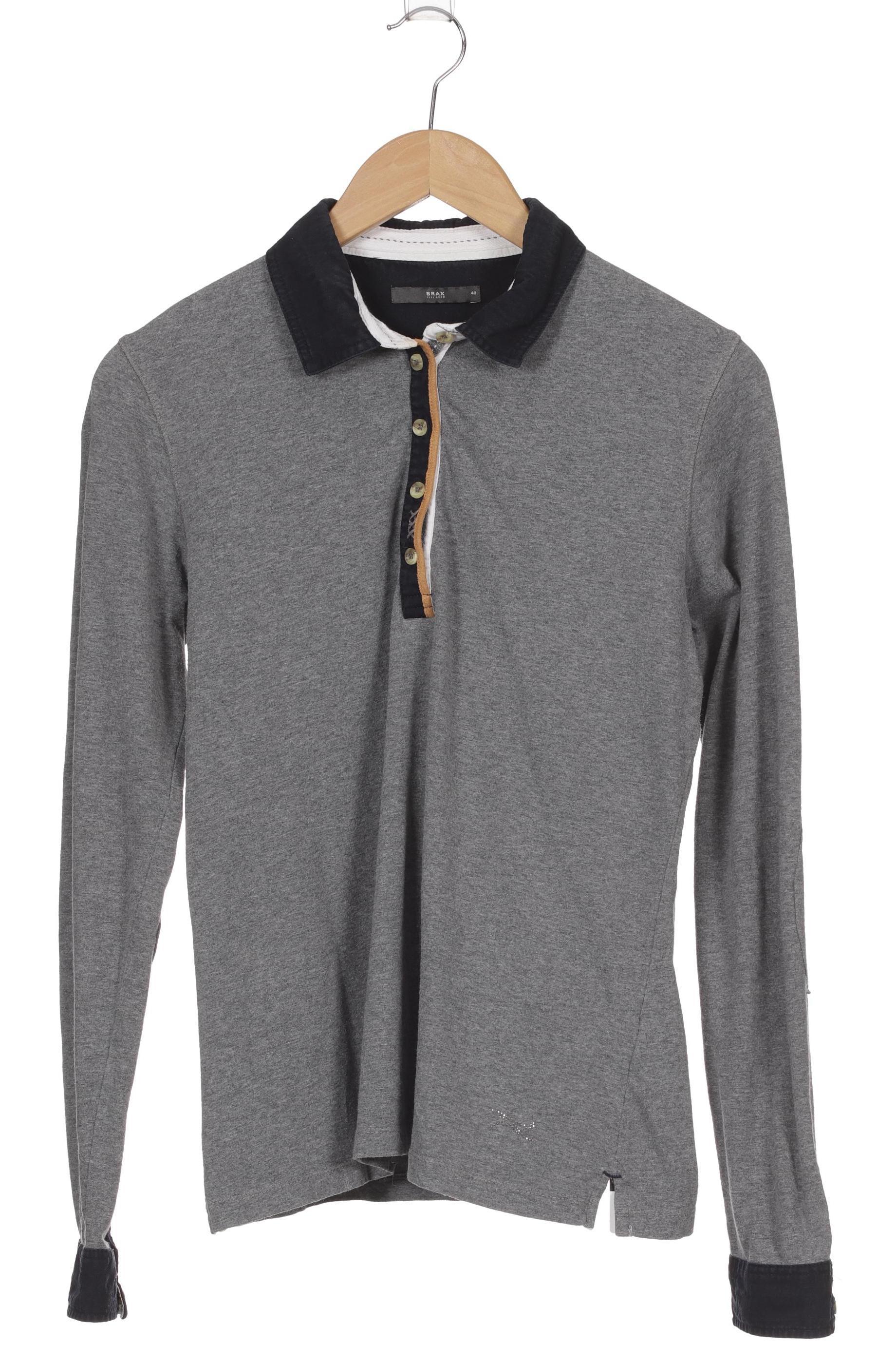 

Brax Damen Poloshirt, grau, Gr. 40
