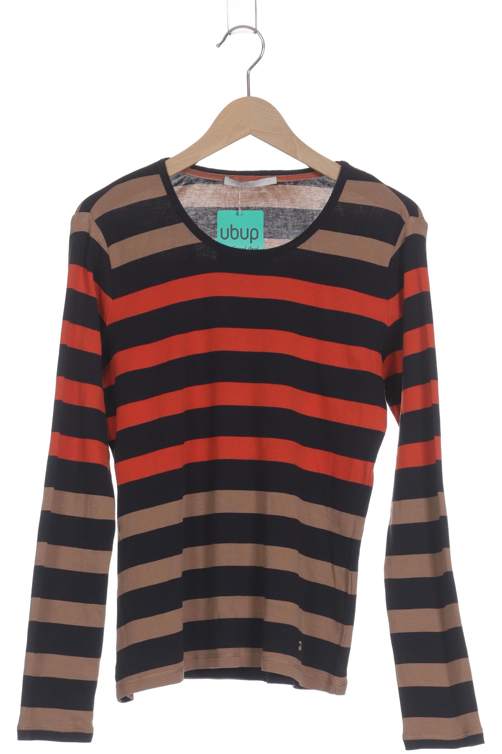 

Brax Damen Langarmshirt, blau, Gr. 36