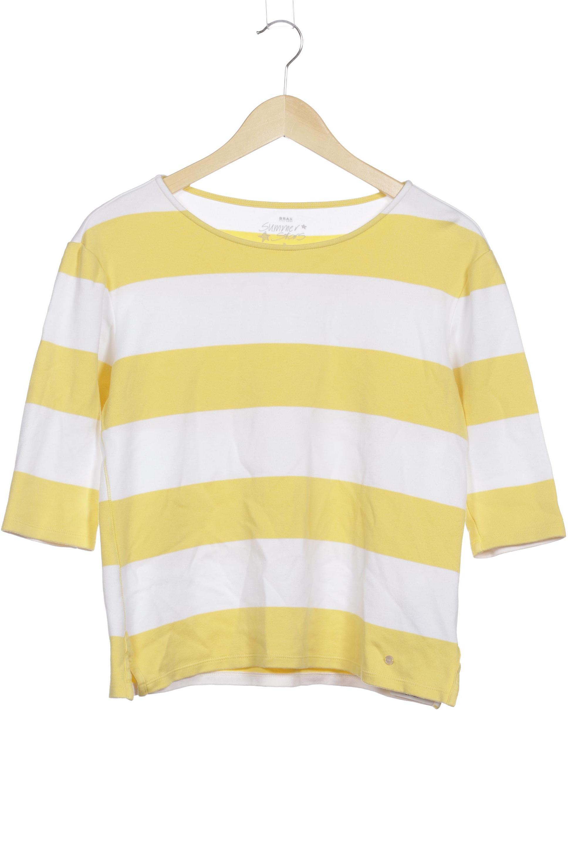 

Brax Damen Langarmshirt, gelb, Gr. 36