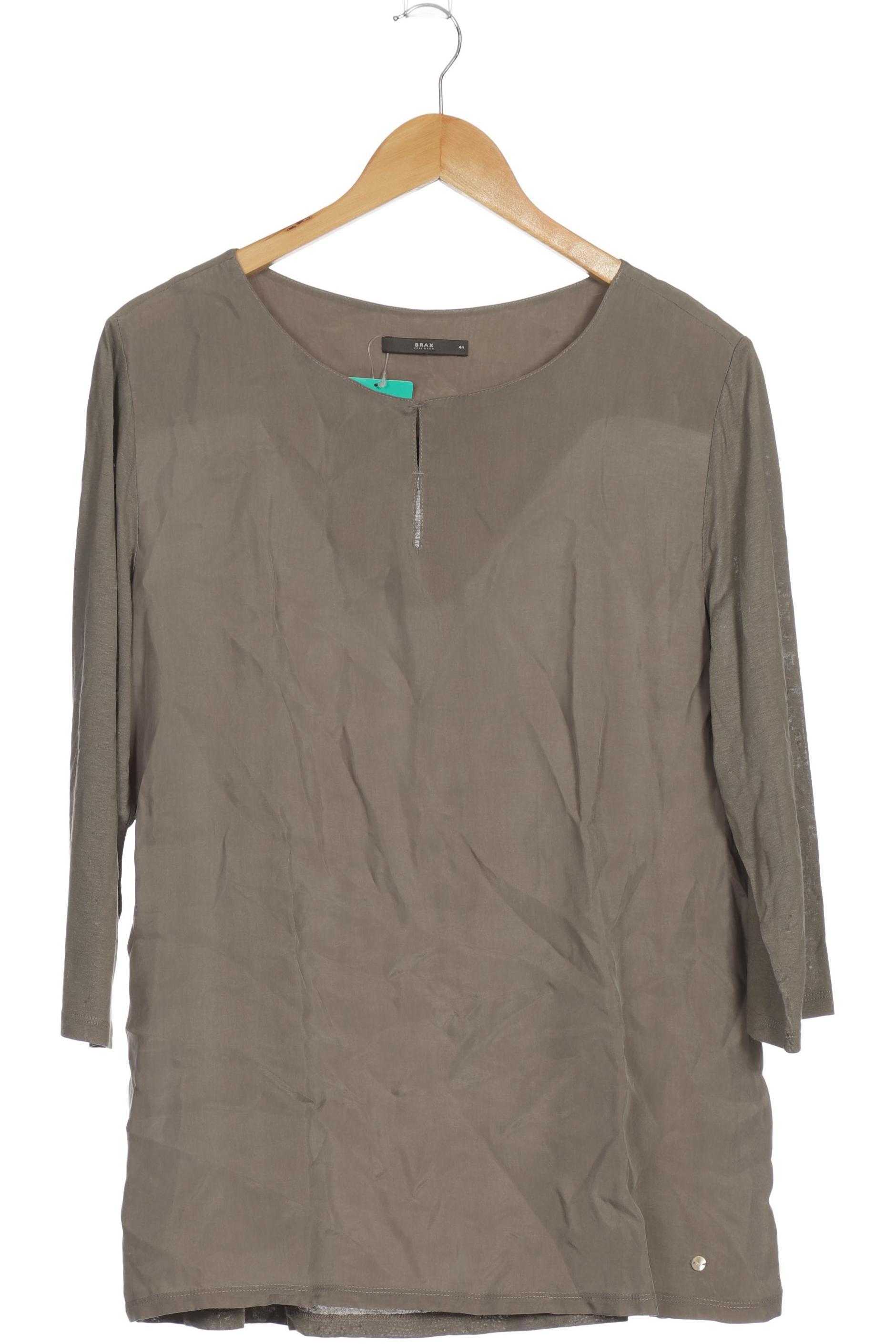 

Brax Damen Langarmshirt, grau, Gr. 44