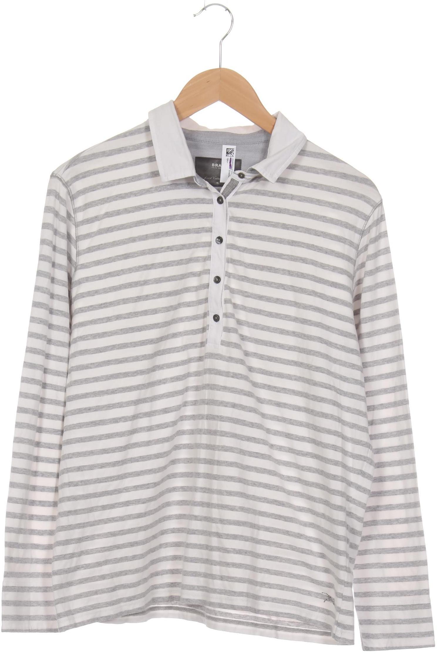 

Brax Damen Langarmshirt, grau, Gr. 46