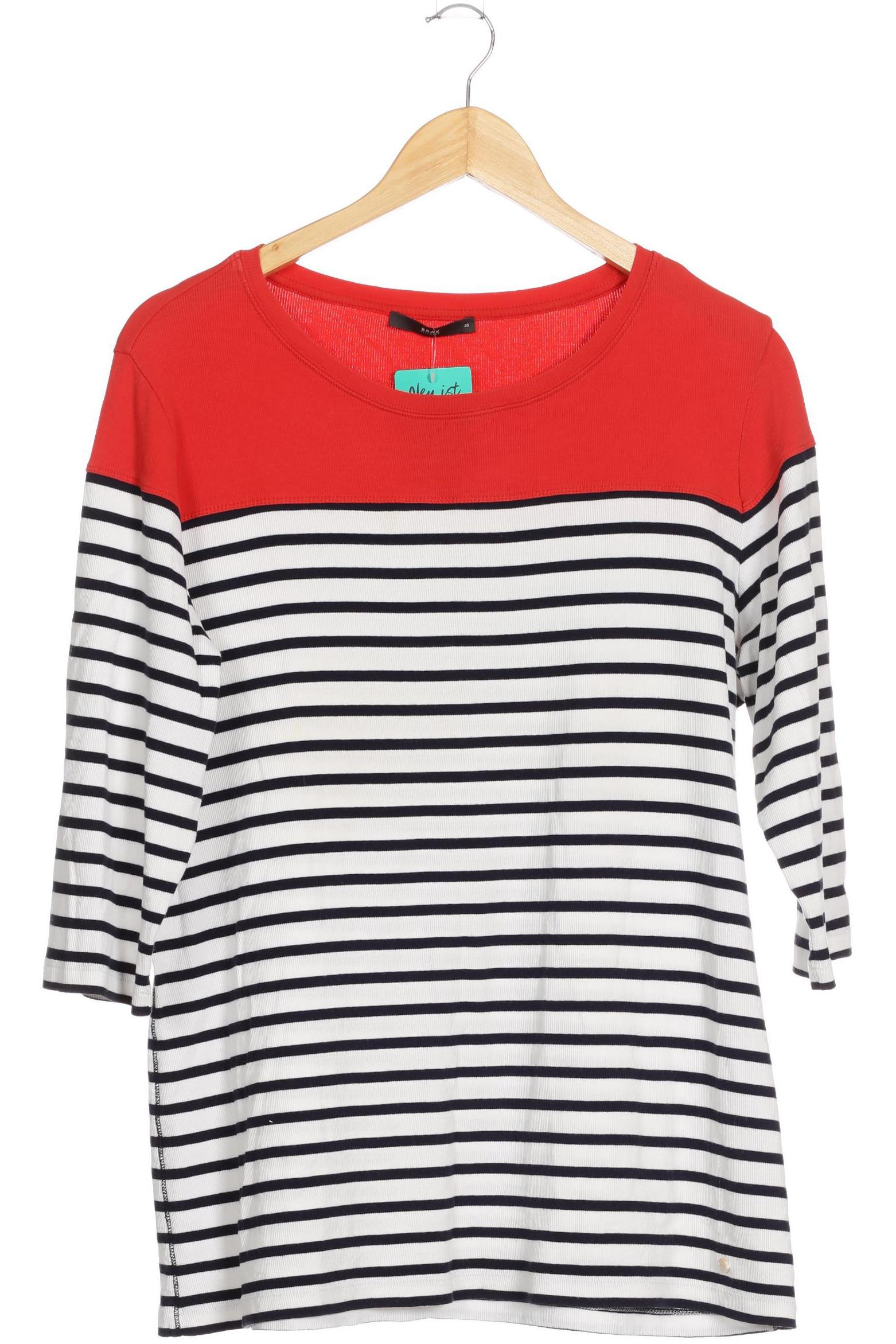 

Brax Damen Langarmshirt, rot, Gr. 46