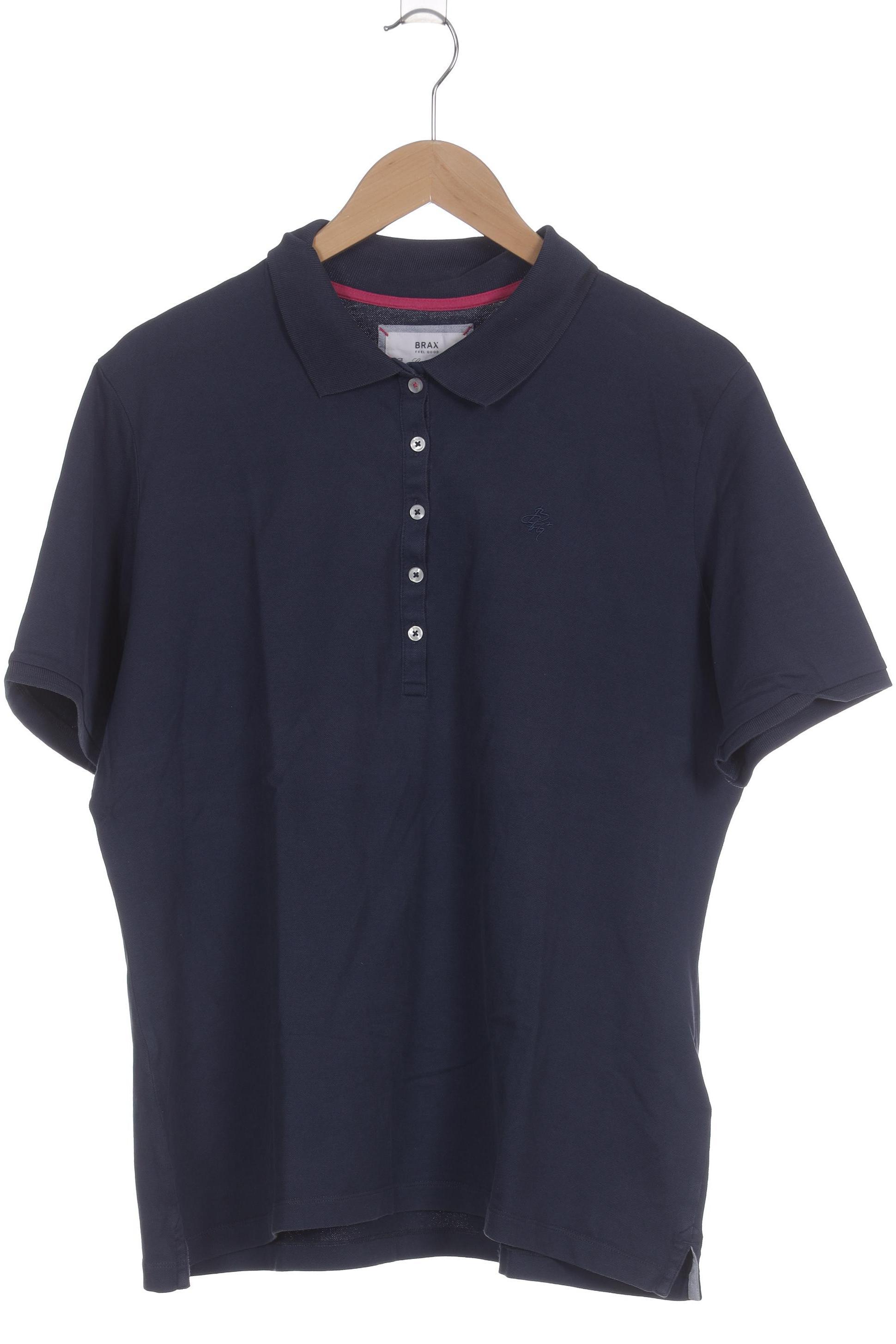 

Brax Damen Poloshirt, blau, Gr. 46