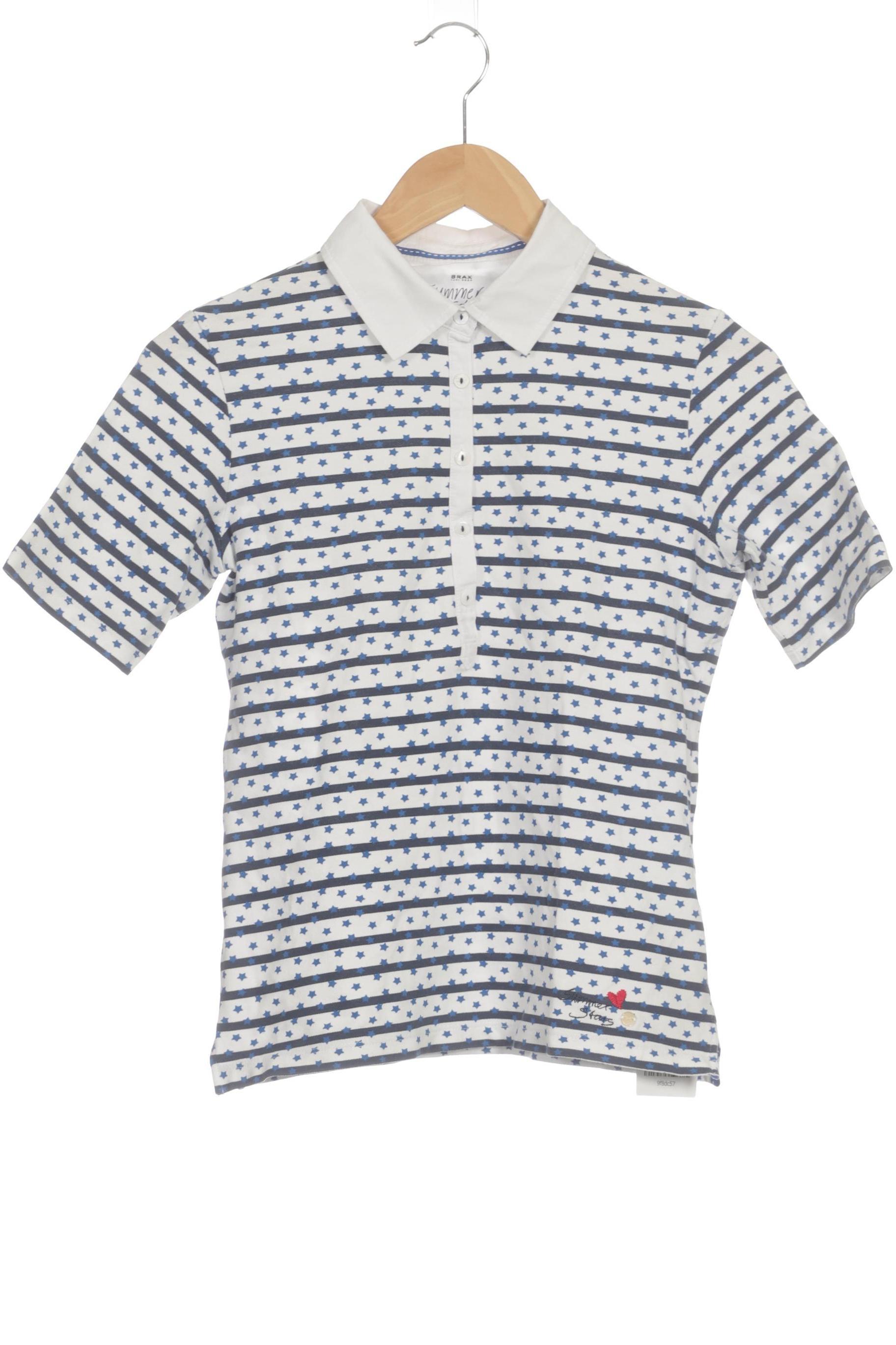 

Brax Damen Poloshirt, blau, Gr. 36