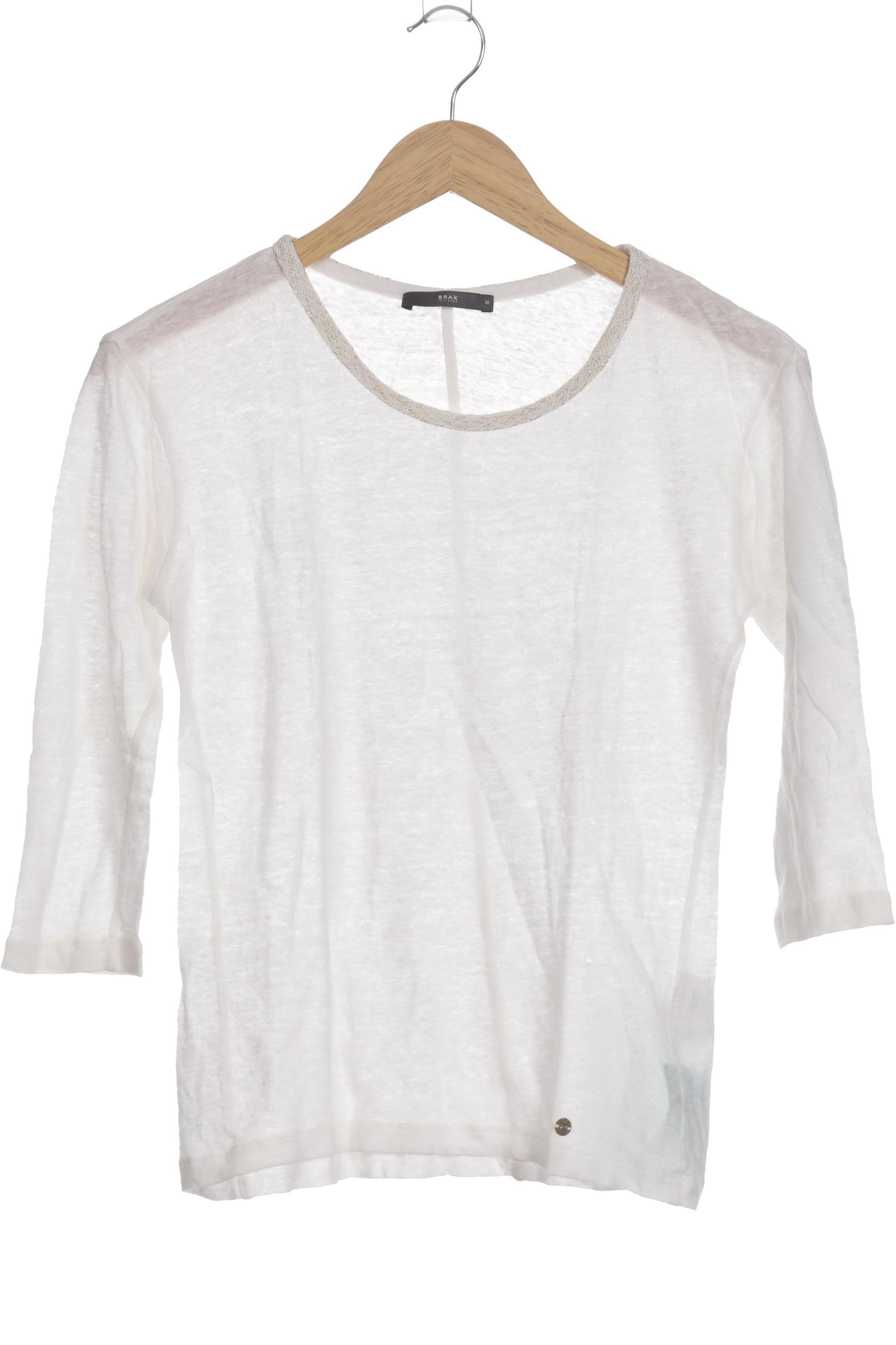 

Brax Damen Pullover, weiß, Gr. 36