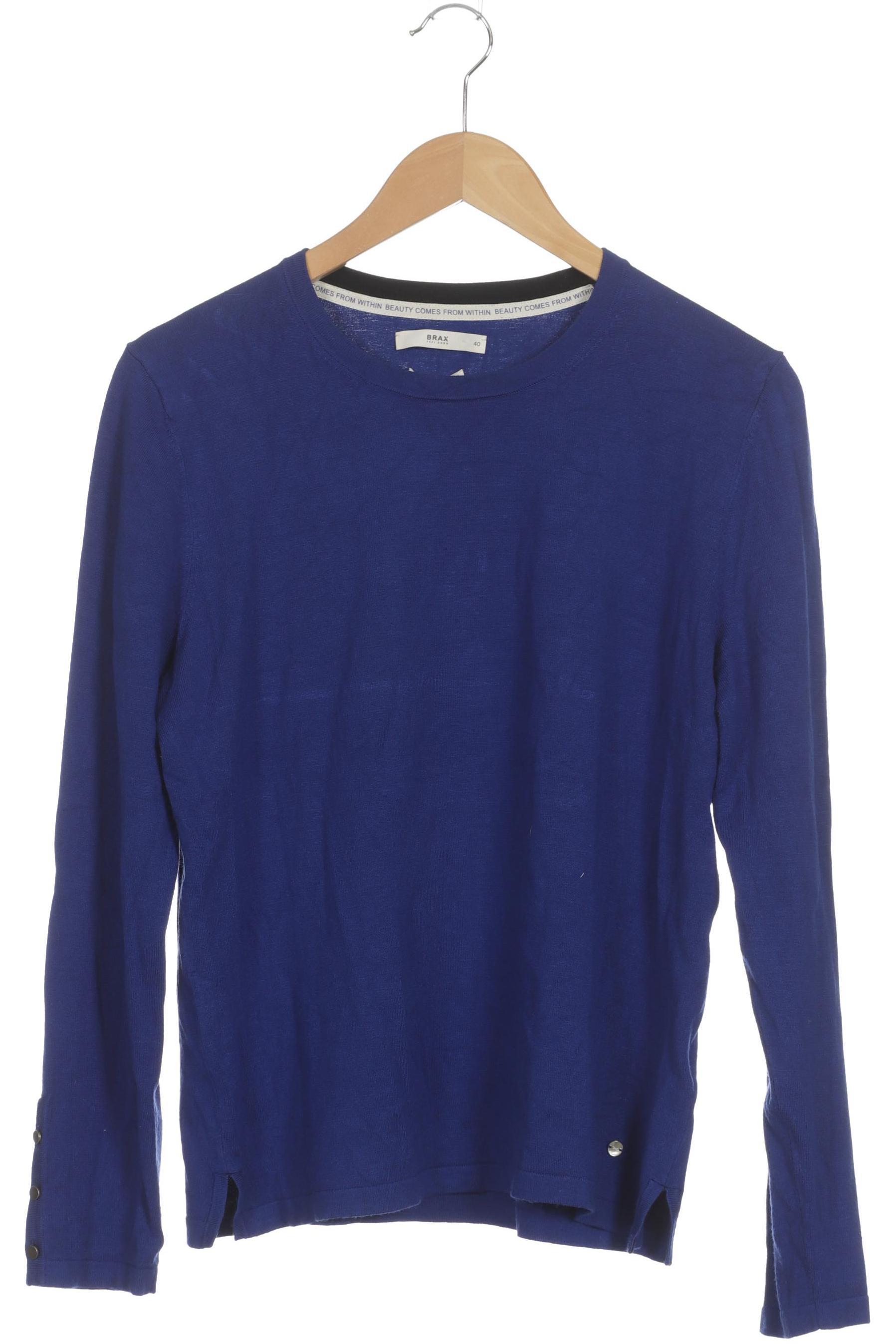 

Brax Damen Pullover, blau, Gr. 40