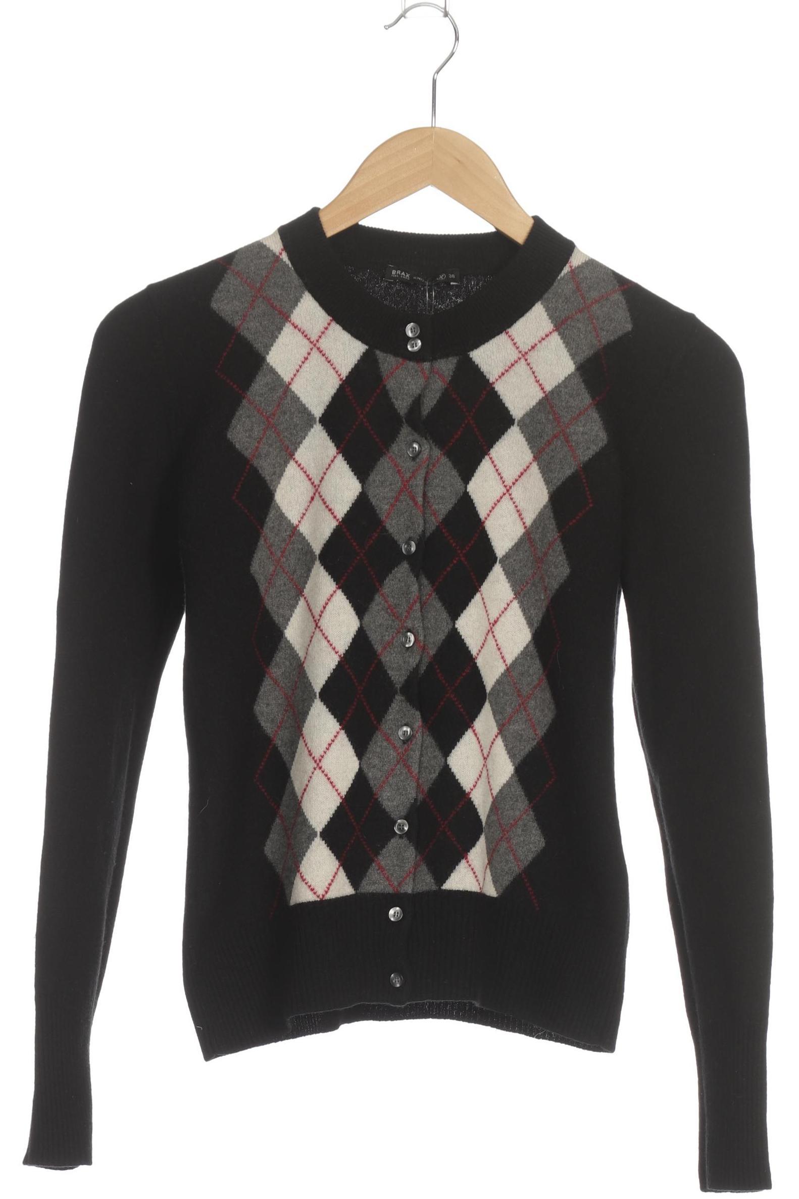 

Brax Damen Strickjacke, schwarz, Gr. 38