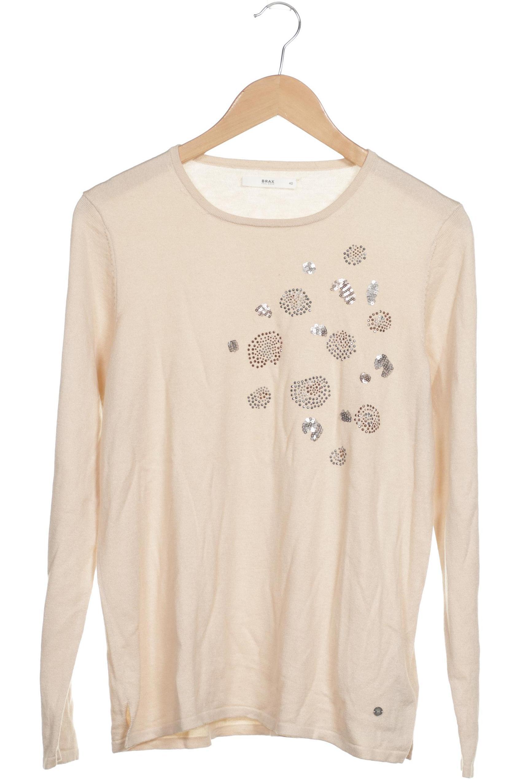

Brax Damen Pullover, beige, Gr. 40