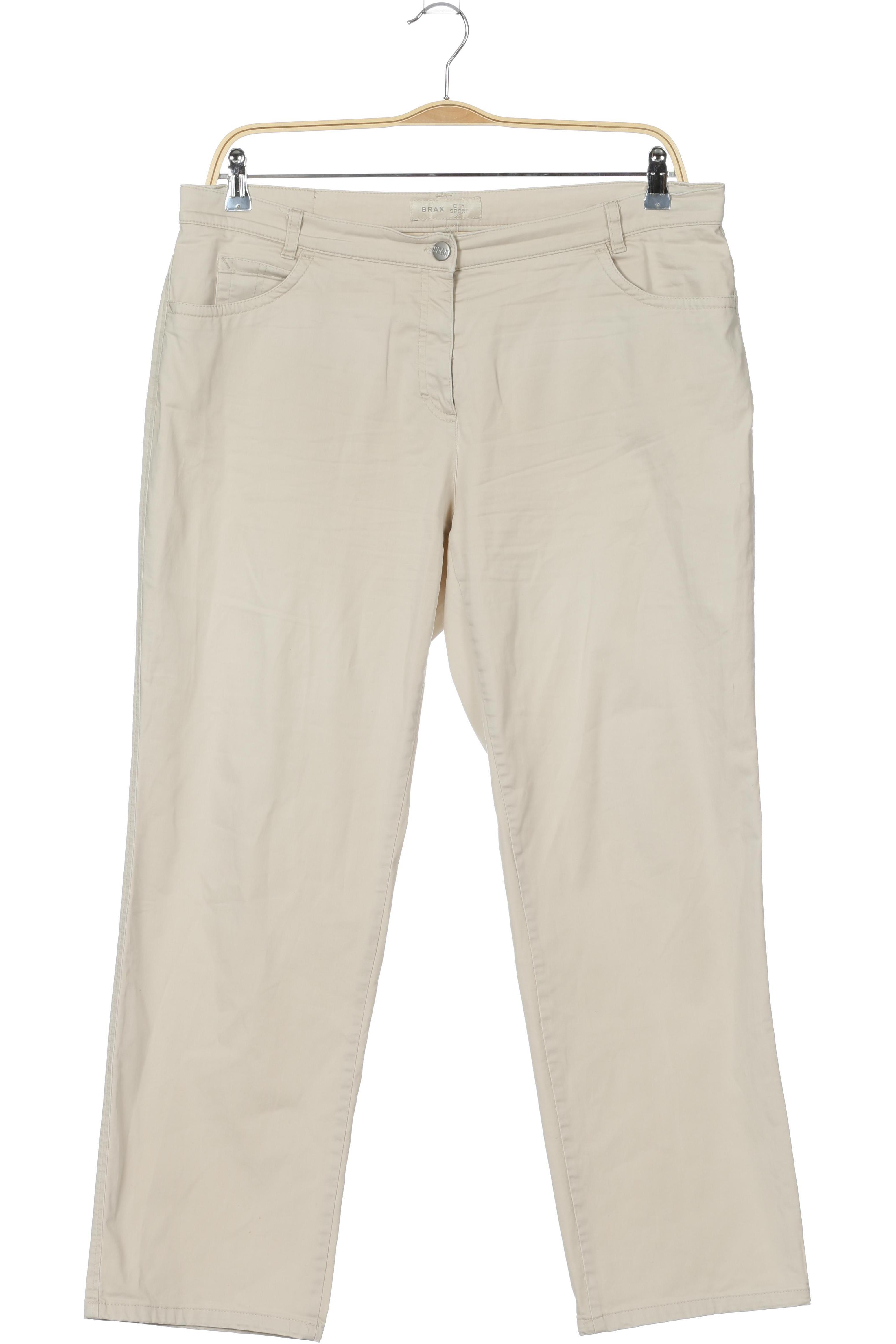 

Brax Damen Stoffhose, beige, Gr. 48