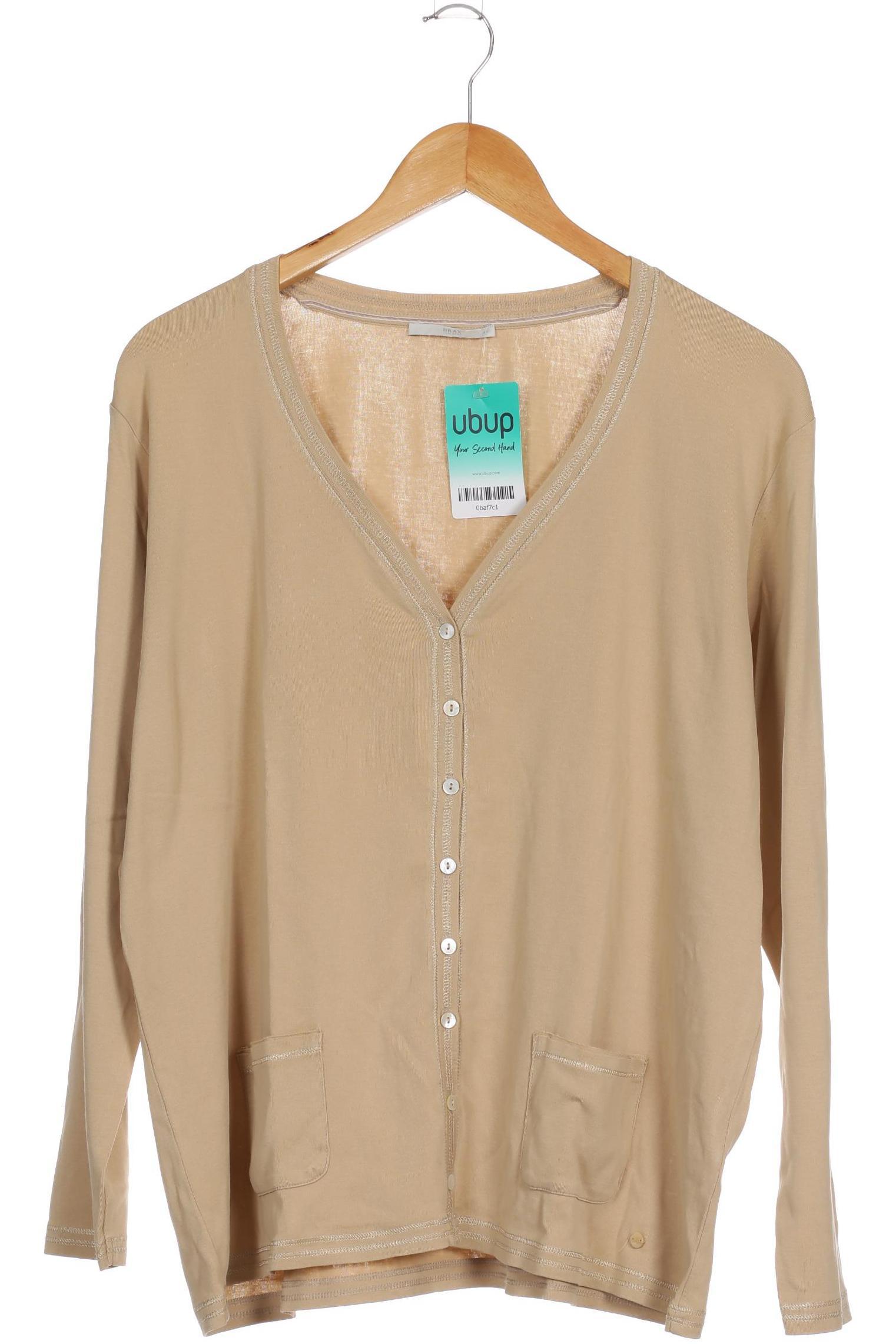 

Brax Damen Strickjacke, beige, Gr. 46