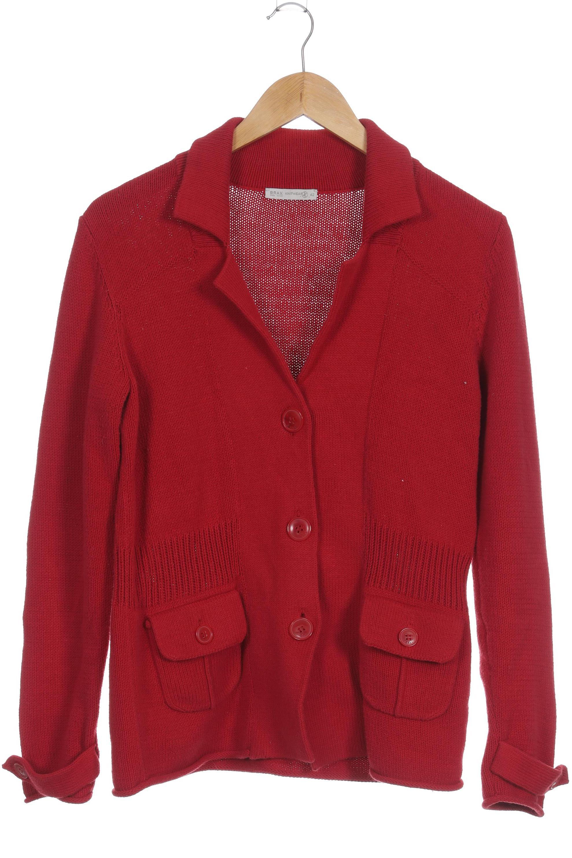 

Brax Damen Strickjacke, rot, Gr. 42
