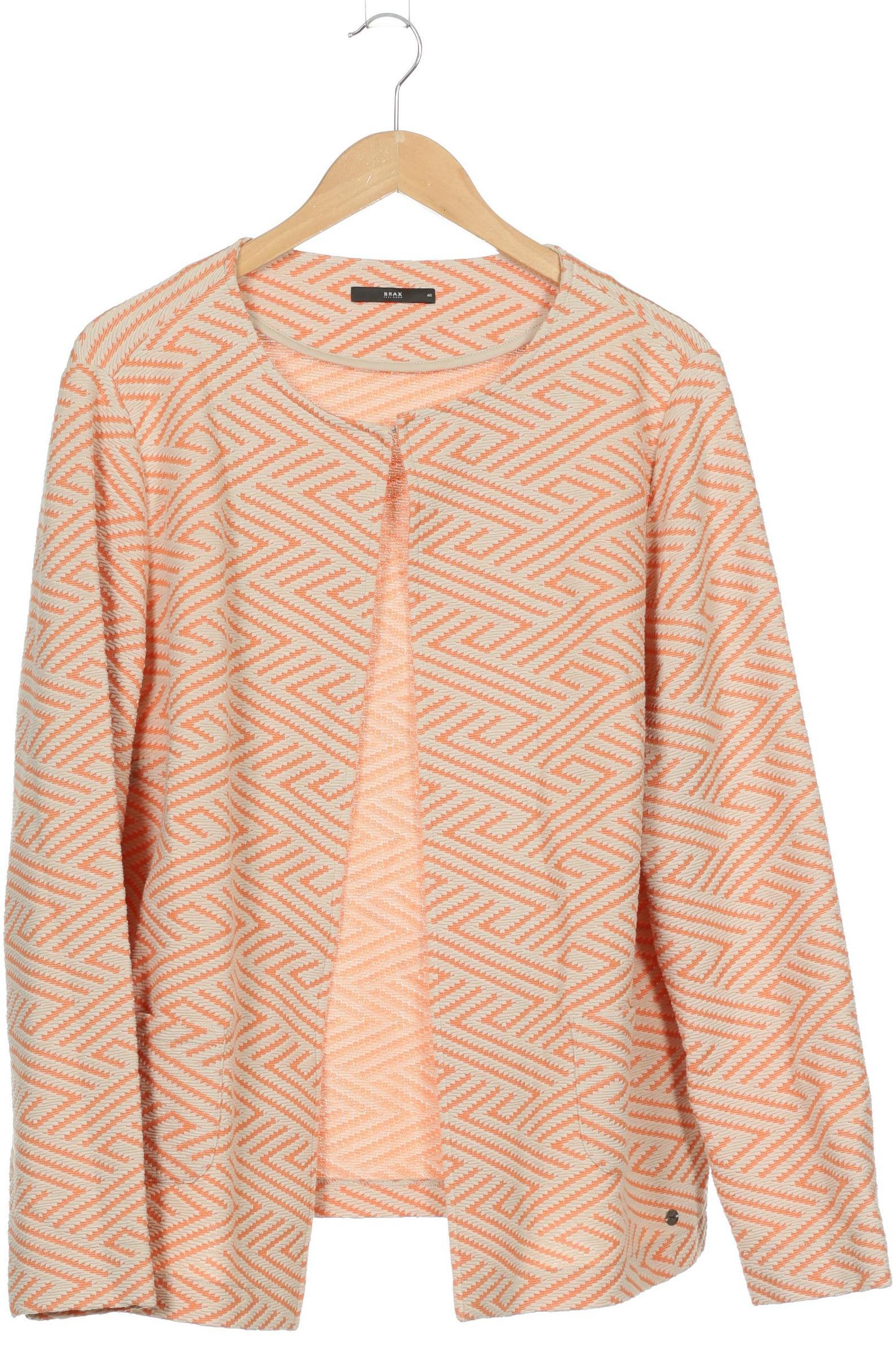

Brax Damen Strickjacke, orange, Gr. 46