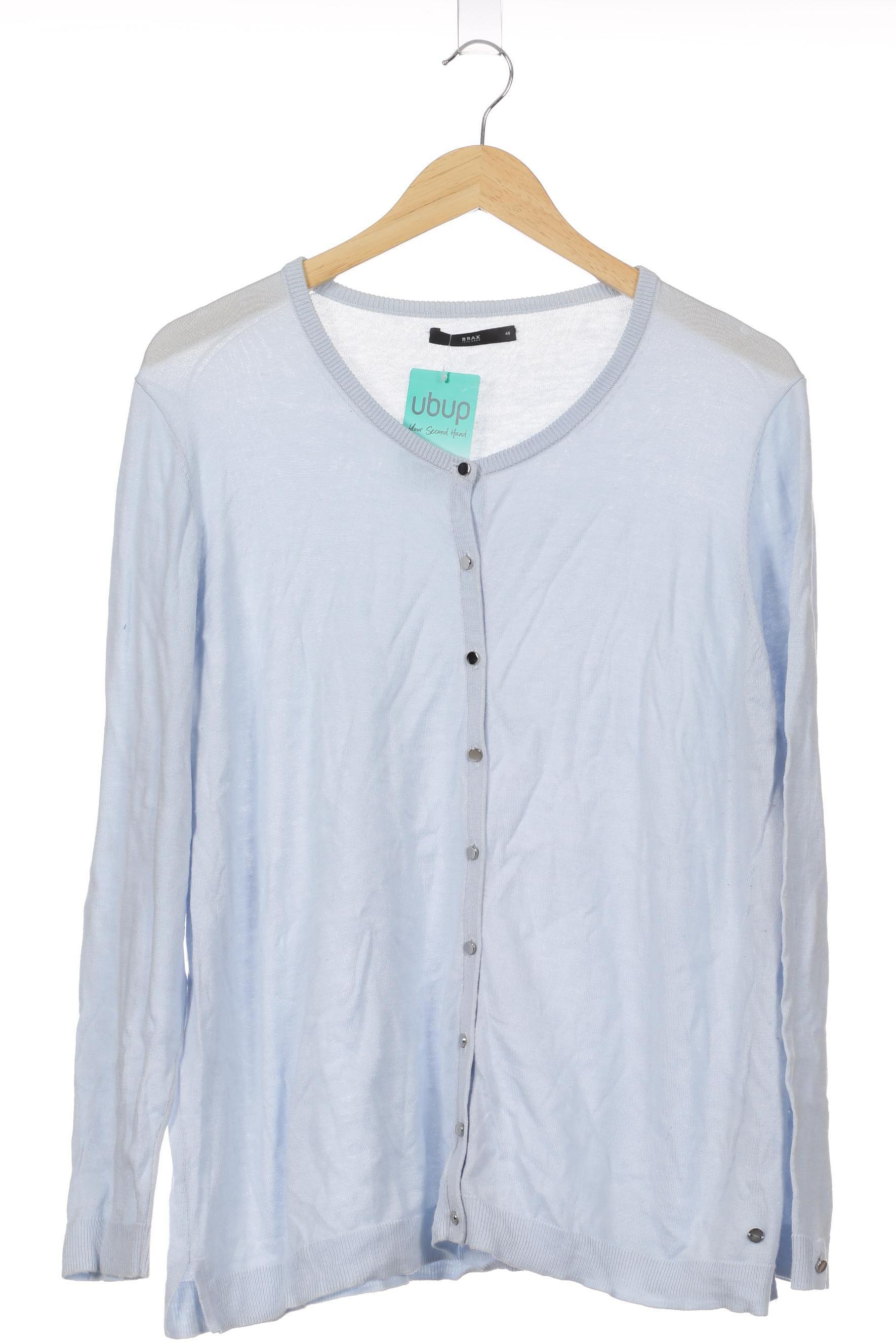 

Brax Damen Strickjacke, blau, Gr. 48