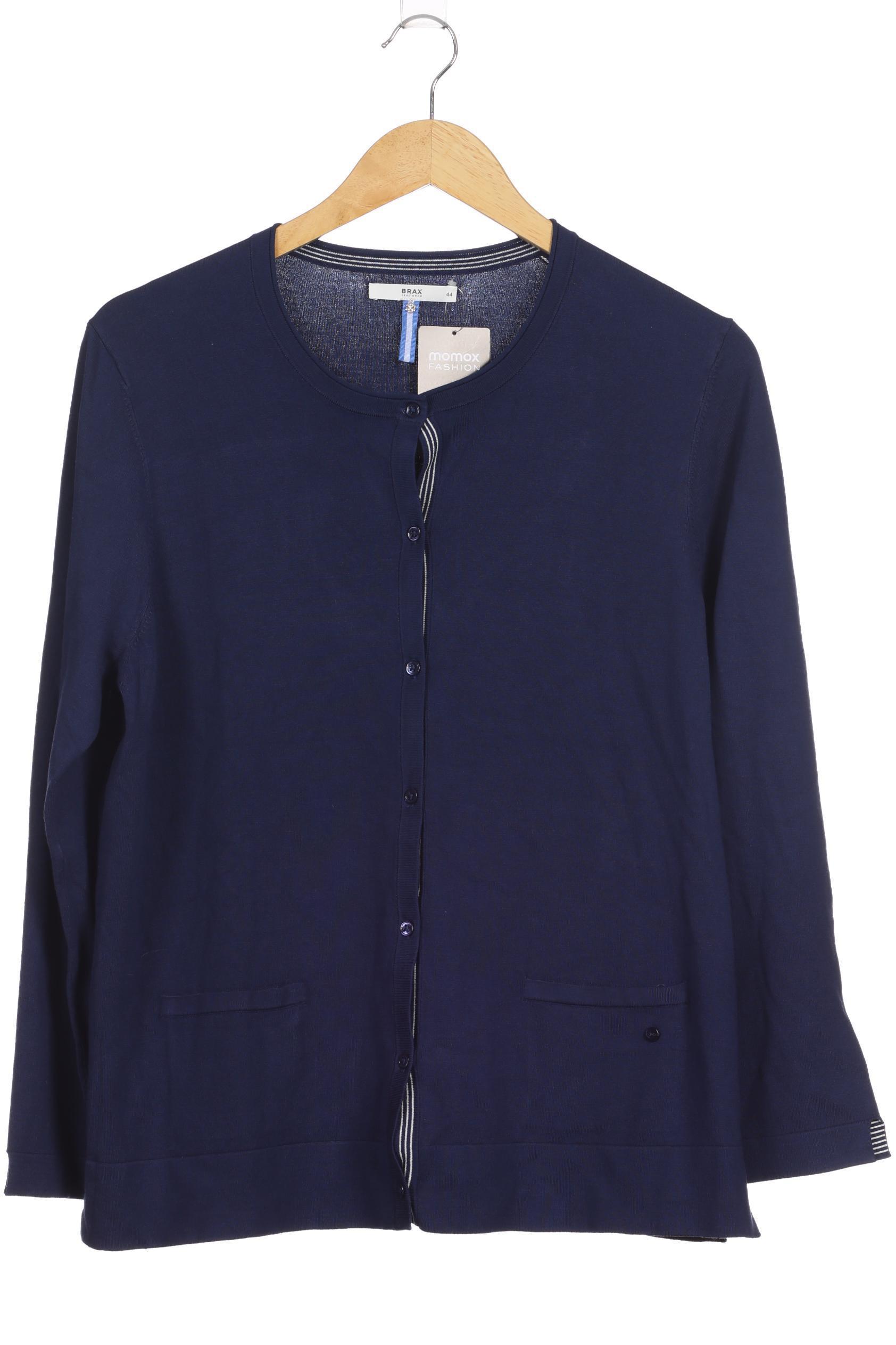 

Brax Damen Strickjacke, blau, Gr. 44