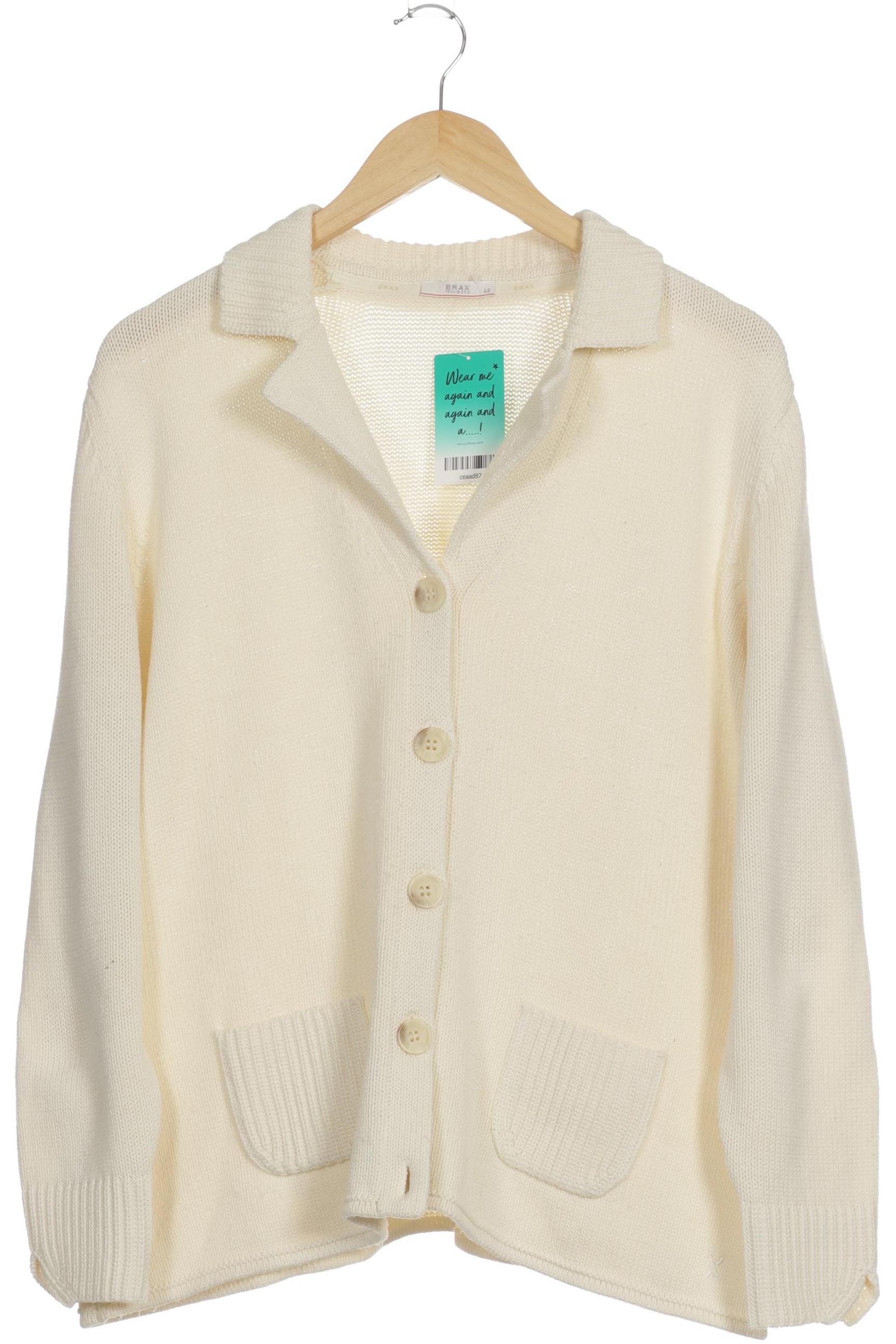 

Brax Damen Strickjacke, beige, Gr. 48