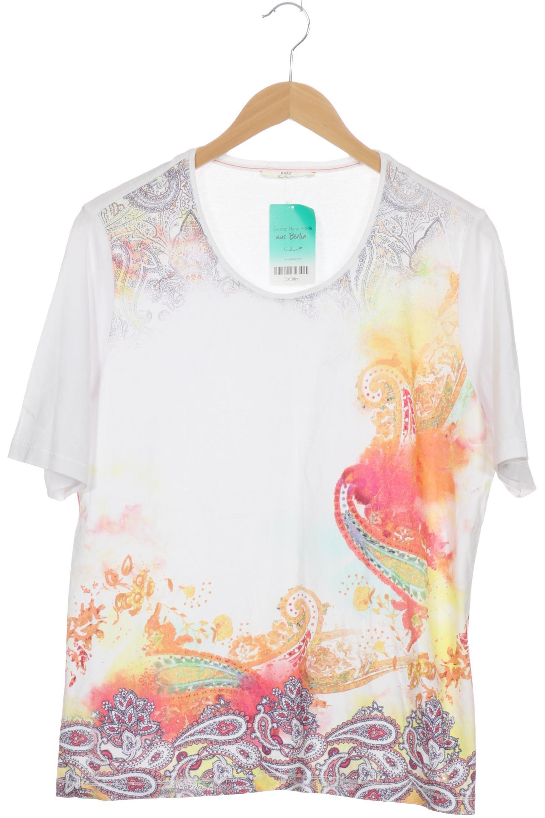 

Brax Damen T-Shirt, weiß, Gr. 46