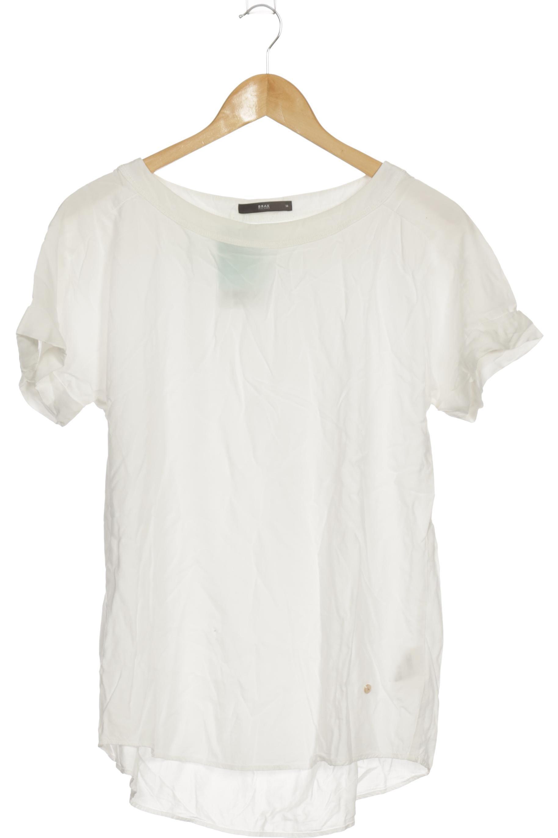 

Brax Damen T-Shirt, weiß, Gr. 38
