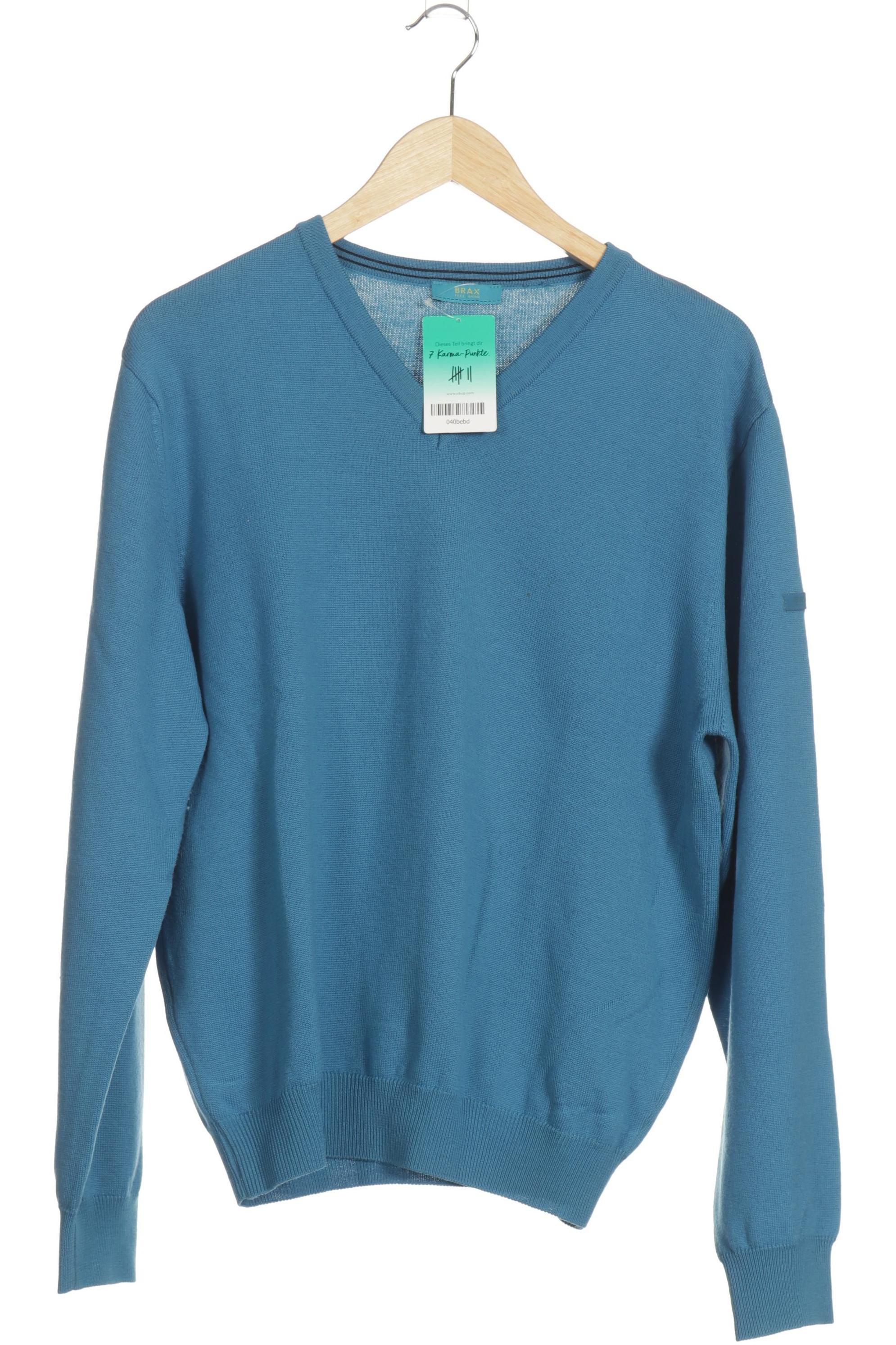 

Brax Herren Pullover, blau, Gr. 48