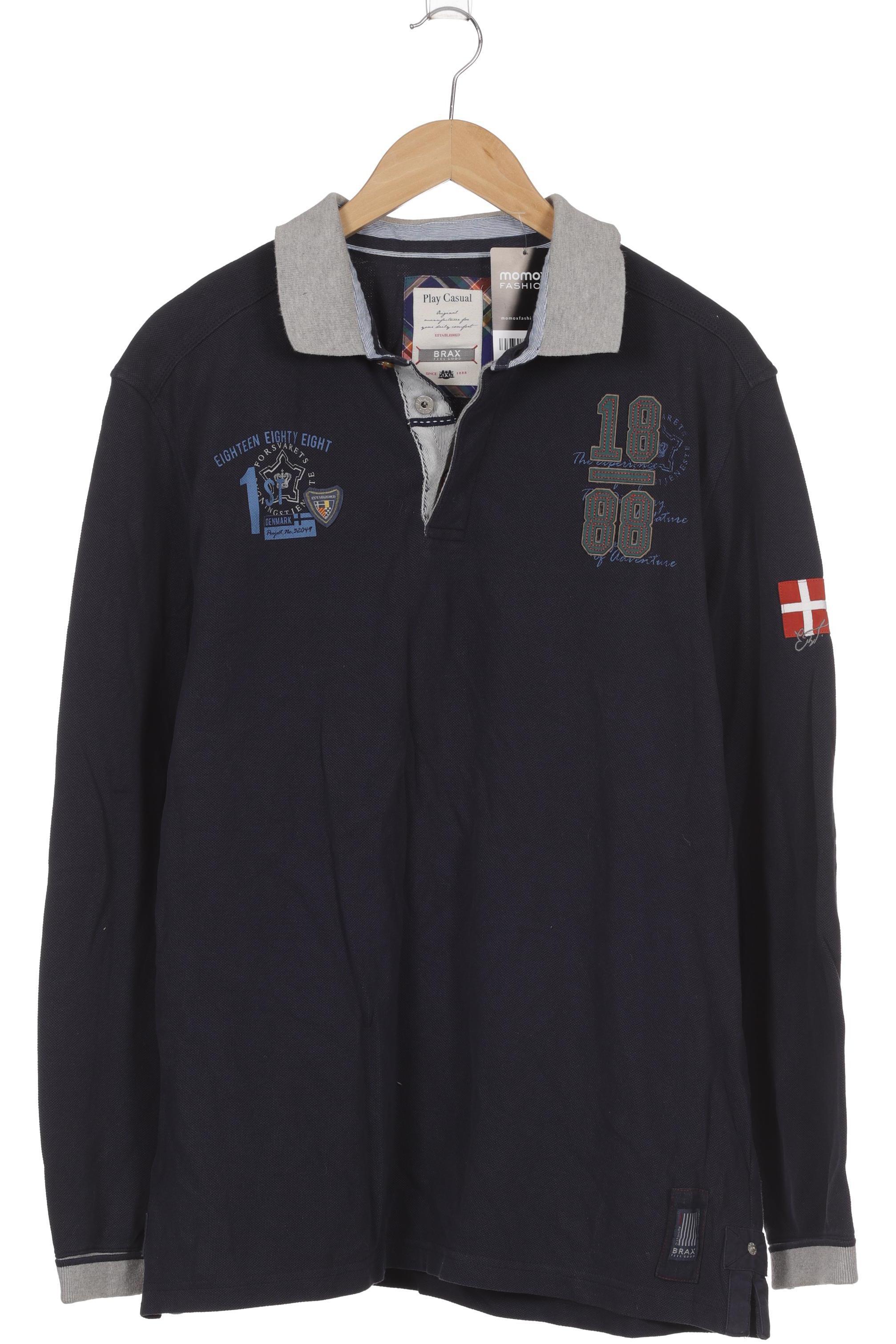 

Brax Herren Poloshirt, blau, Gr.