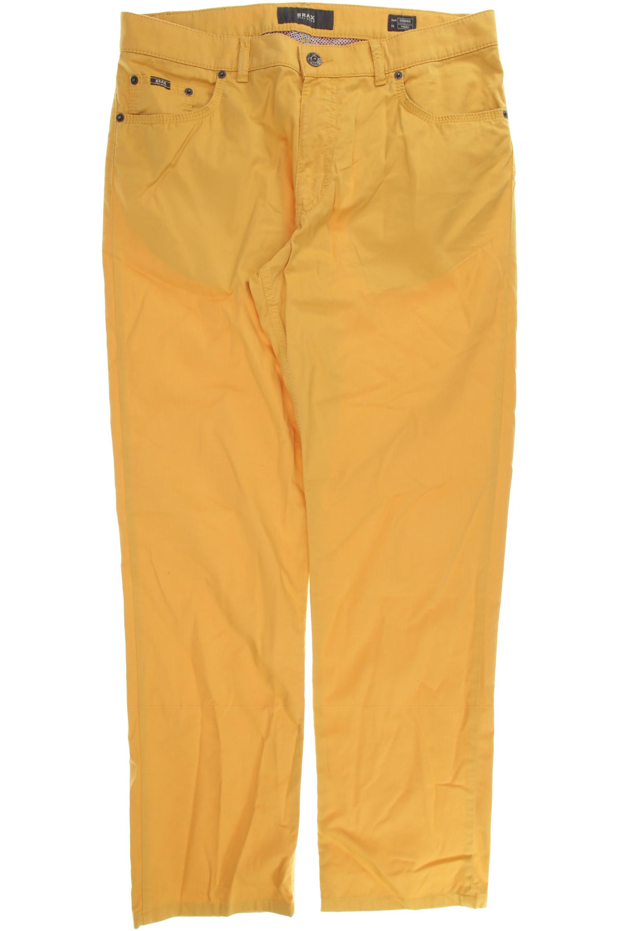 

Brax Herren Stoffhose, gelb, Gr. 52
